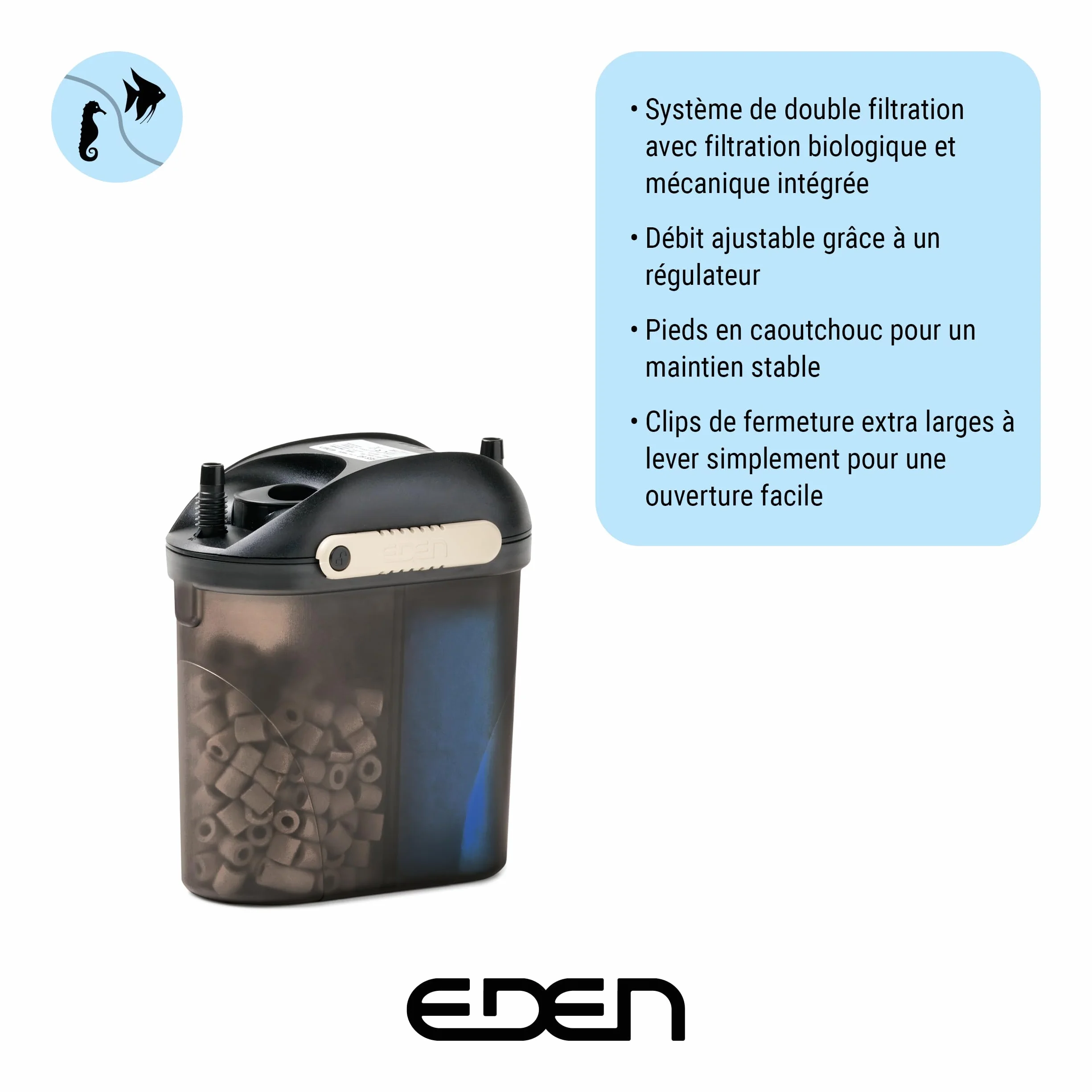 Eden FES 60 Filtre extérieur