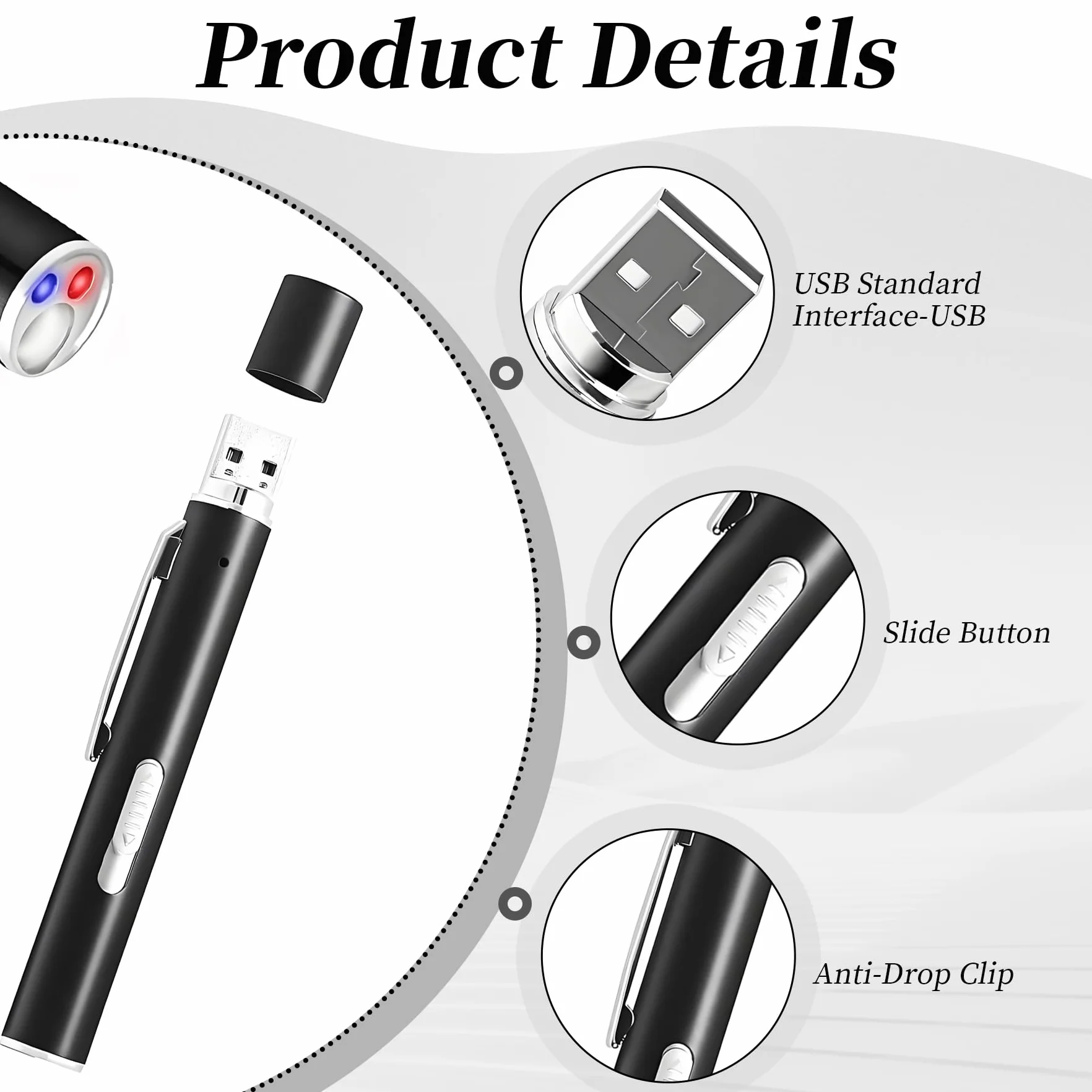 Jouets Interactifs Rechargeables pour Chats et Chiens 3 Modes Réglables USB (V9)