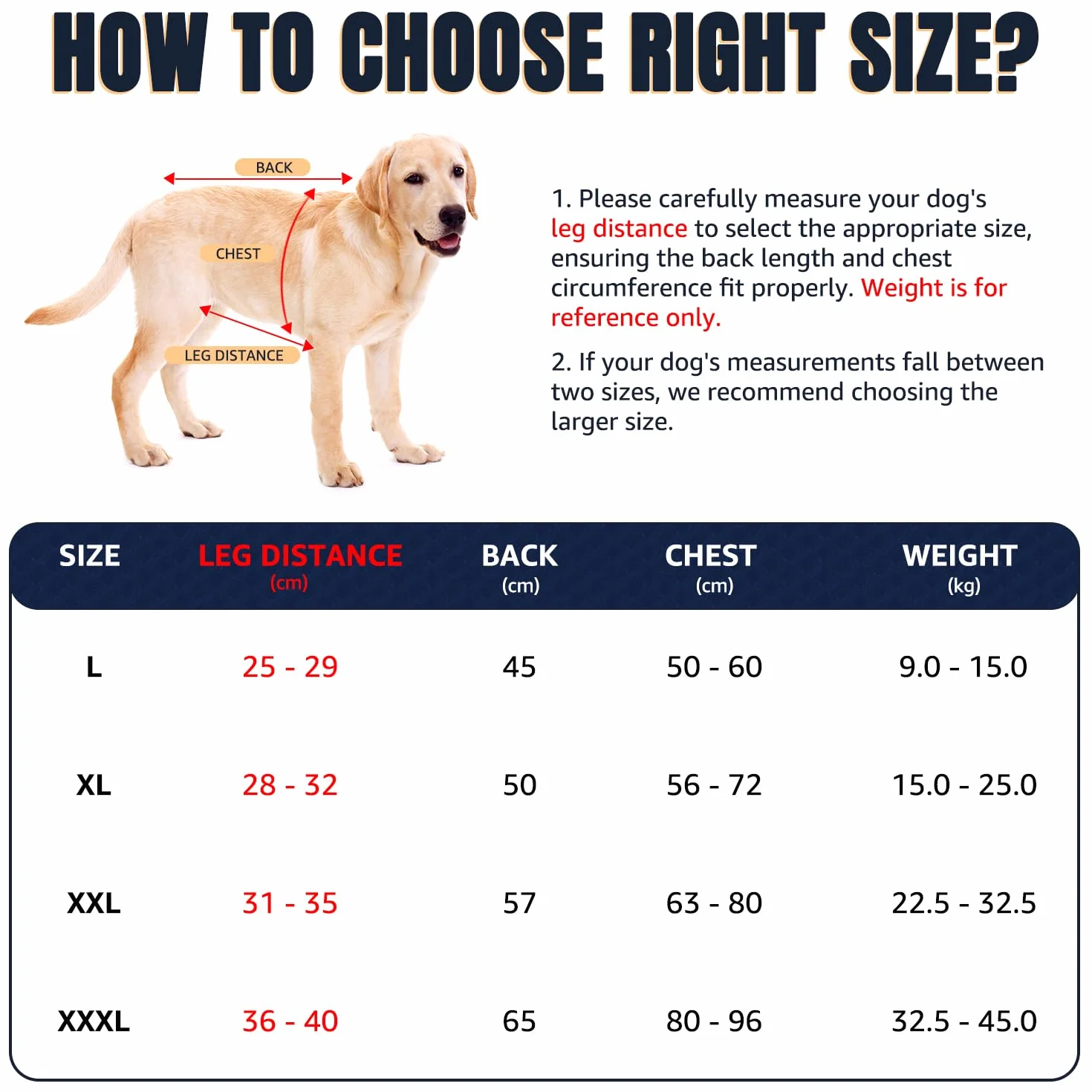 SlowTon Harnais de Levage pour Chien de Grande Taille - Porte-Chien à Corps Complet avec Sangles réglables et poignée de contrôle