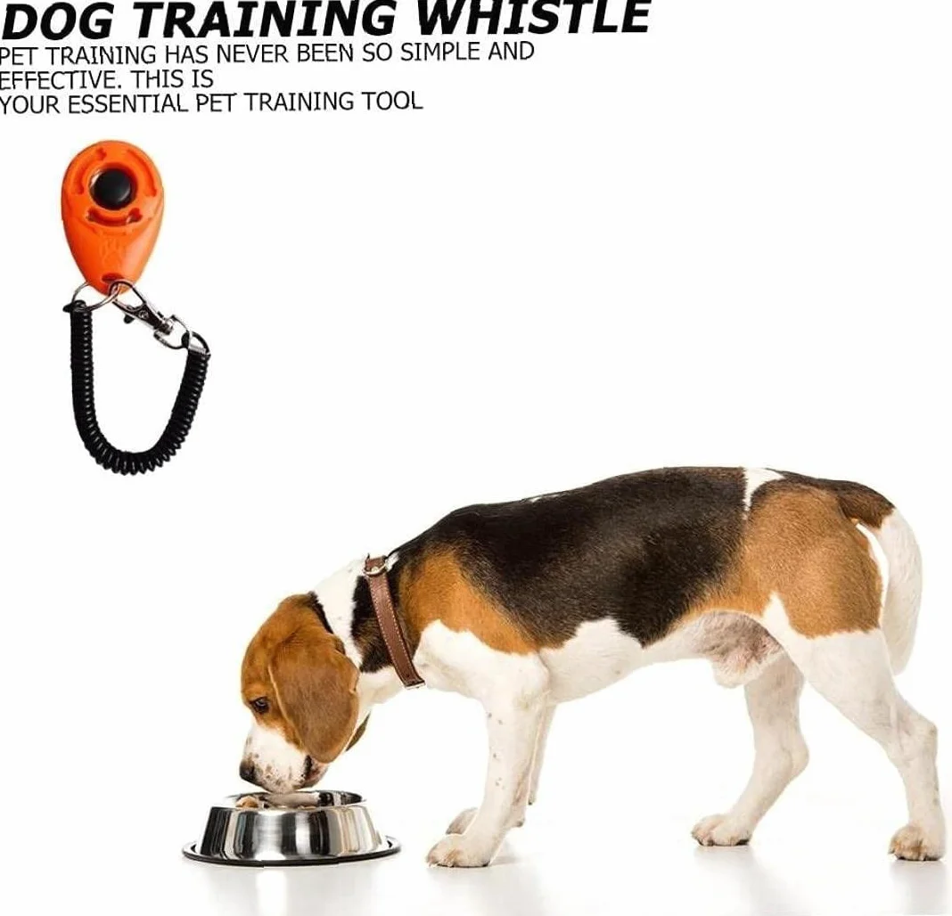 PULABO Clicker d'entraînement avec dragonne pour Chien Chat Cheval utile