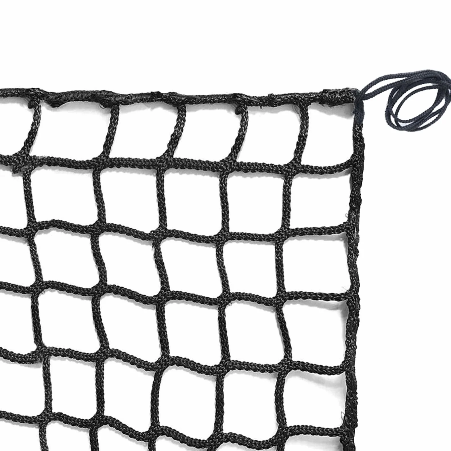 Filet de Protection pour Enfant Chat, Filet de Sécurité Anti Chute sans Nœuds en Polyester pour Escaliers Balcon Clôtures 1x3m Noir
