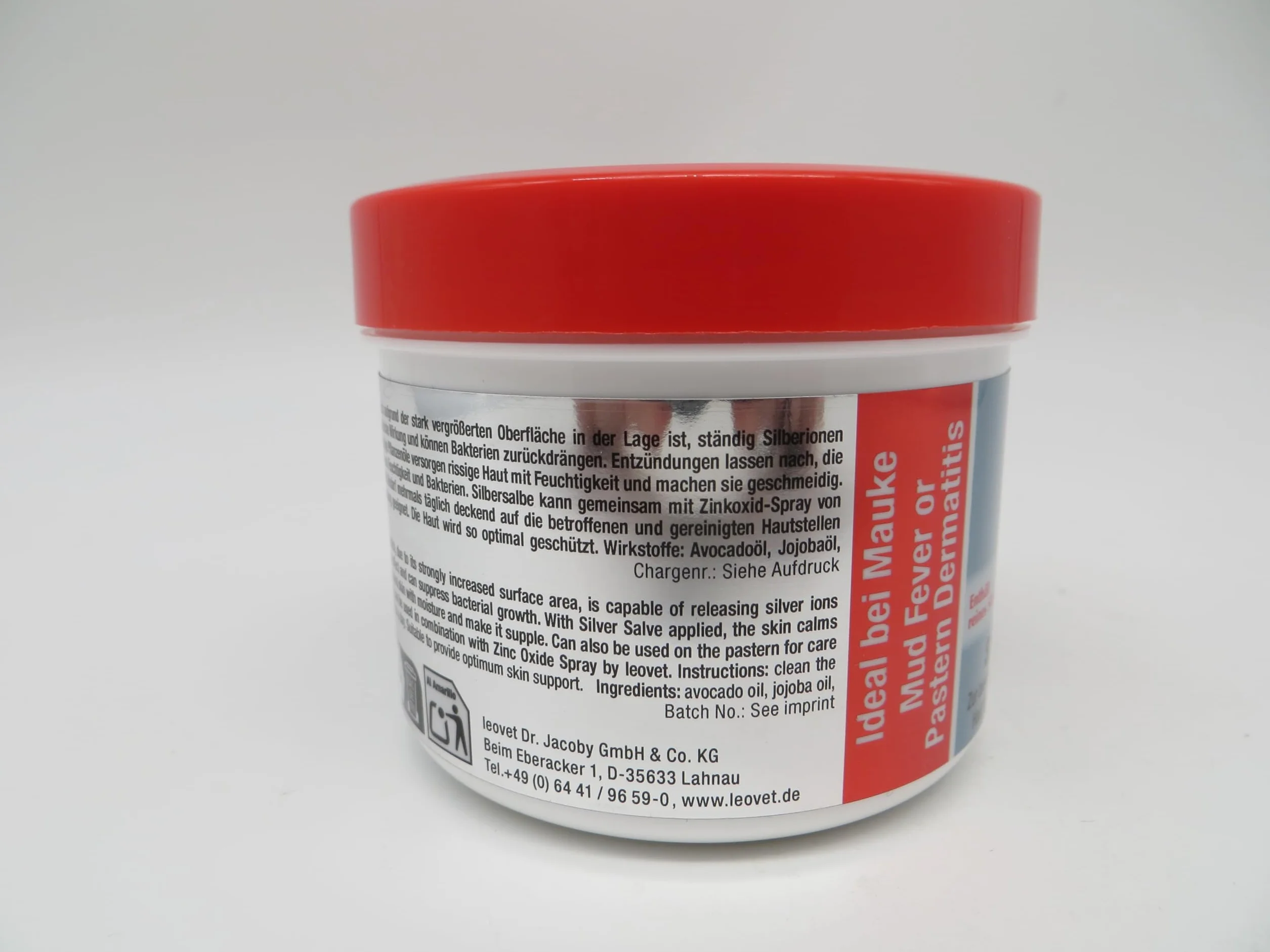 Leovet Baume Premier Secours Argent | Pack Double | 2 x 150 ML | Peut contribuer à Un Soin Particulier de la Peau après des blessures | Peut être utilisé en Soutien Contre la dermatophilose