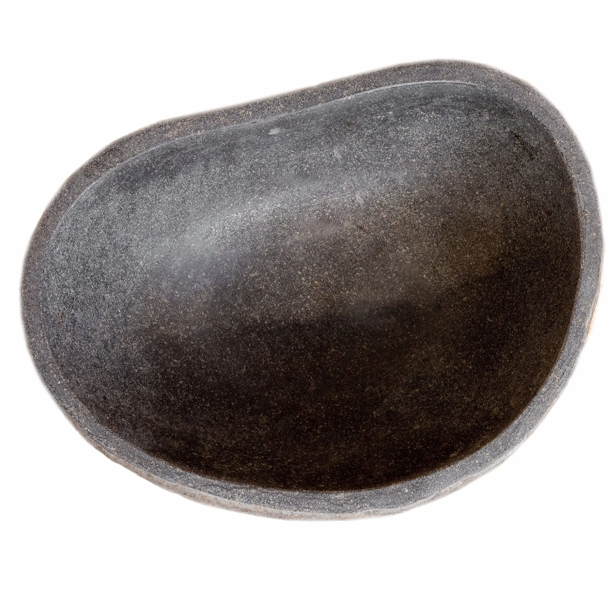ART-CRAFT Steintrog Abreuvoir en pierre naturelle 25 cm résistant au gel pièce unique 7-9 kg