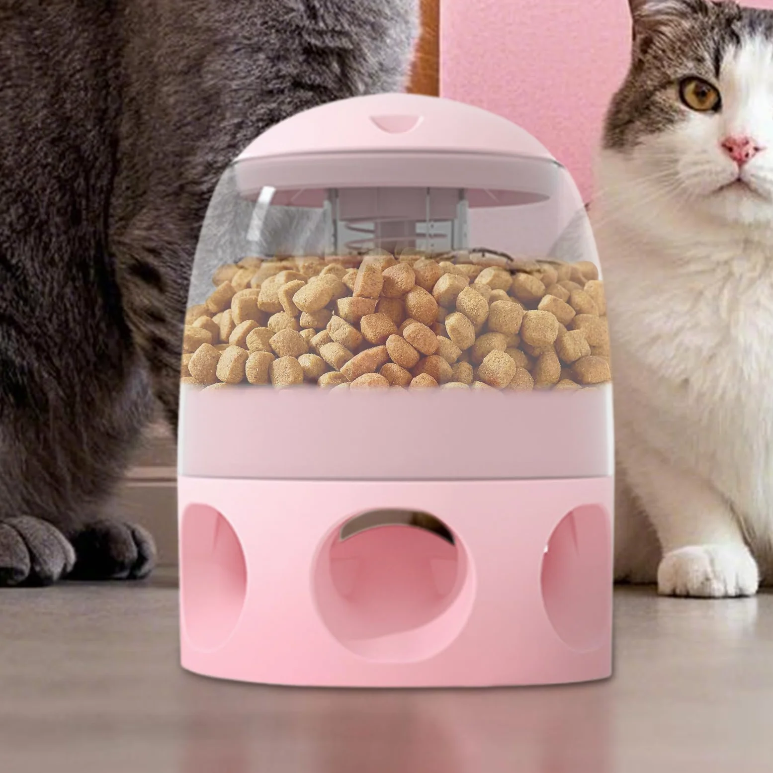 Jouet À pour Chien,Distributeur de Croquettes | Antiglouton et Résistant | Distributeur de Nourriture Antidérapant | Intérieur Extérieur
