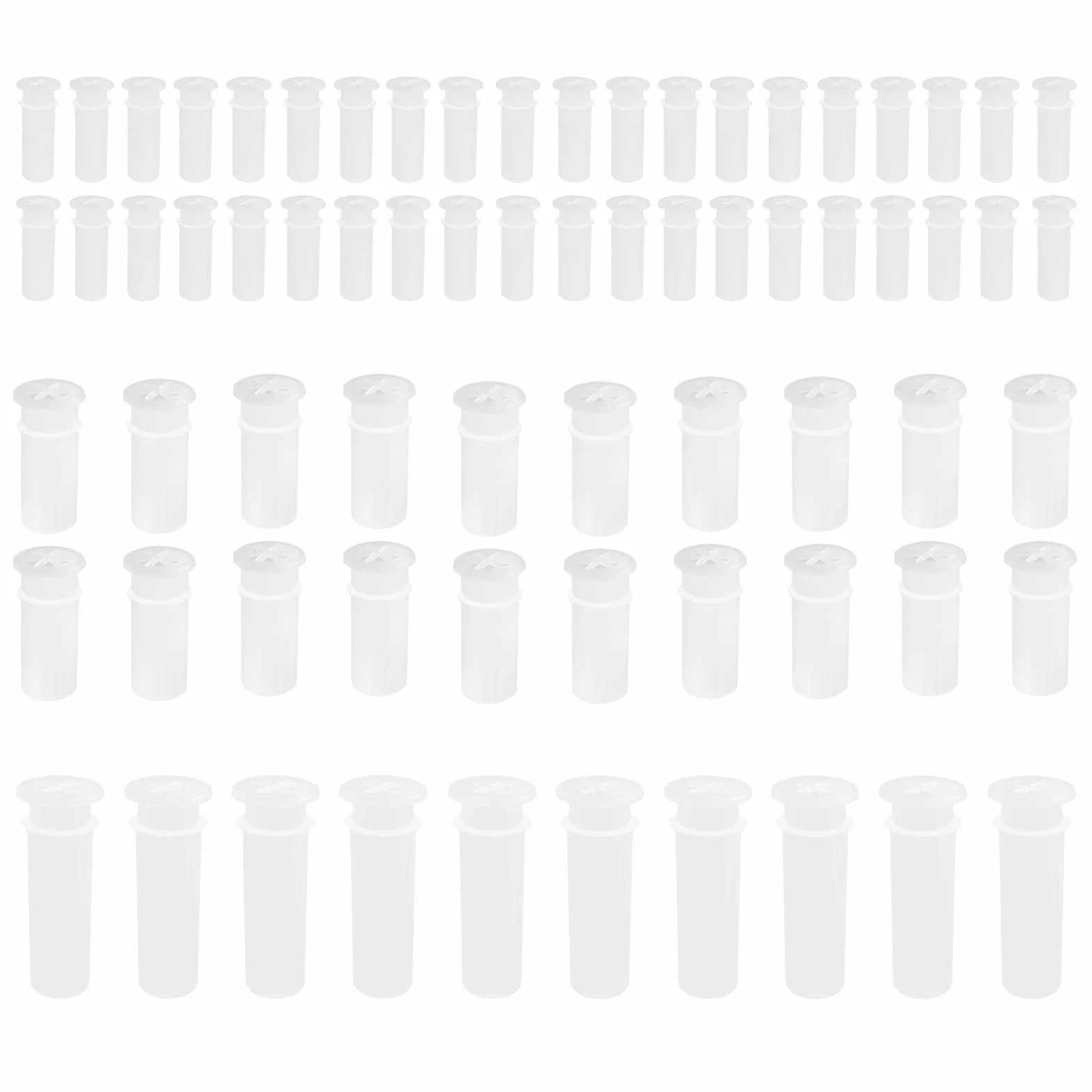 70 pièces Jouets grinçants réparation Reed Noise Maker Insert Chien Chaussures sifflet Alternative (Taille 3)