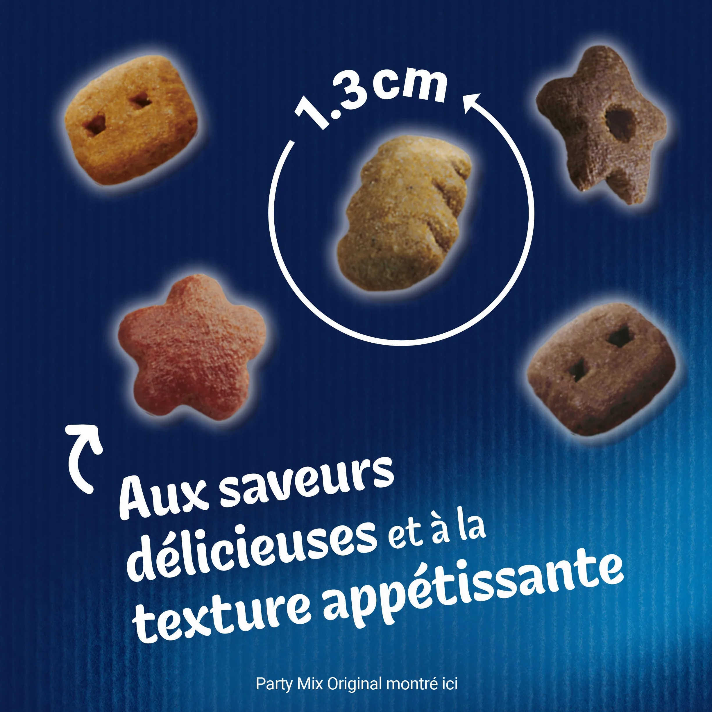 Felix Party Mix Friandises pour Chat Adulte Riches en protéines vitamines acides gras oméga 6 Sélection Mixte Poulet Foie Dinde Sac Lot de 5 x 200g