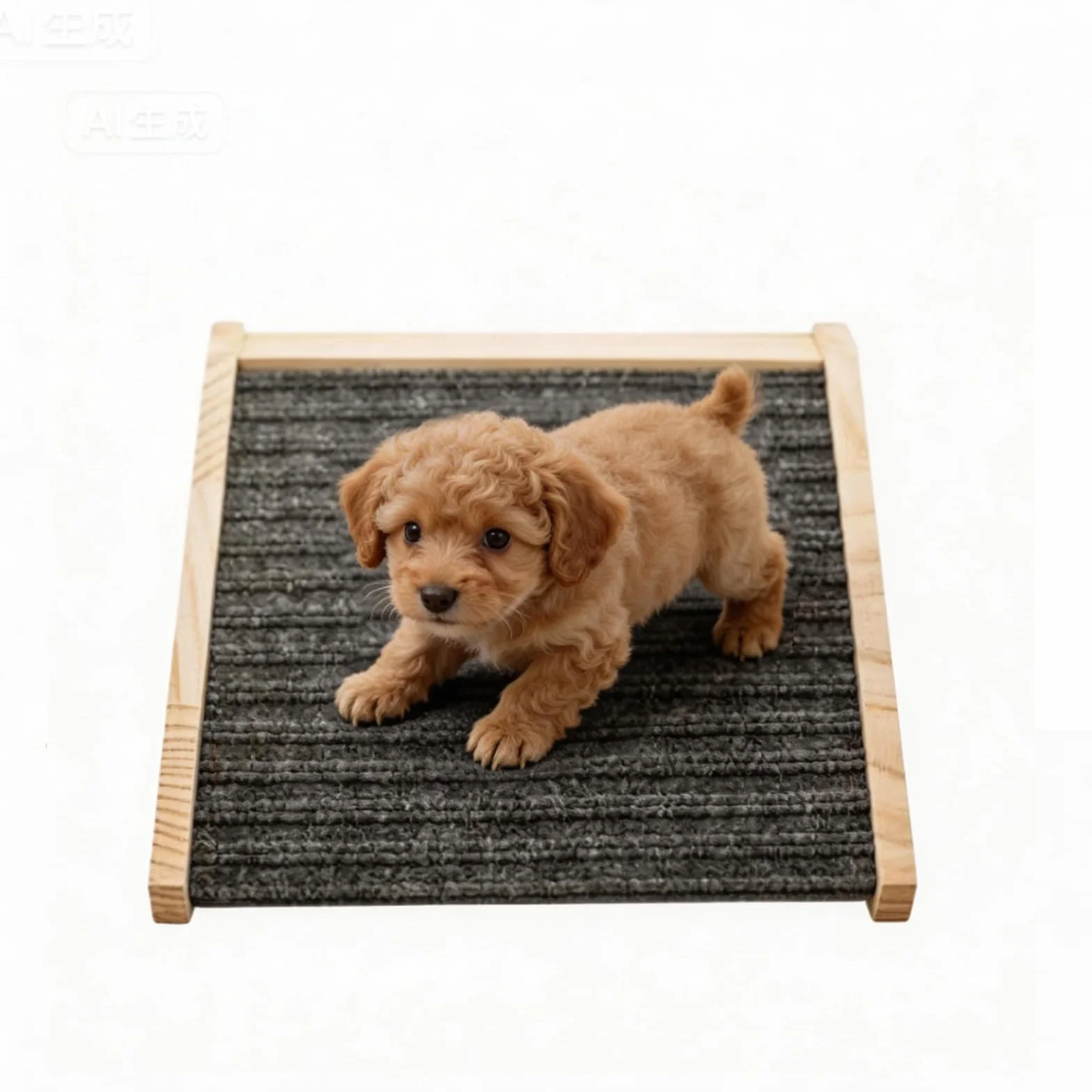 Rampe pour Chien en Bois pour Escaliers, Marches pour Animaux à Faible Inclinaison avec Surface Antidérapante, Aide pour Petits Chiens et Chats, Rampe à 30 degrés