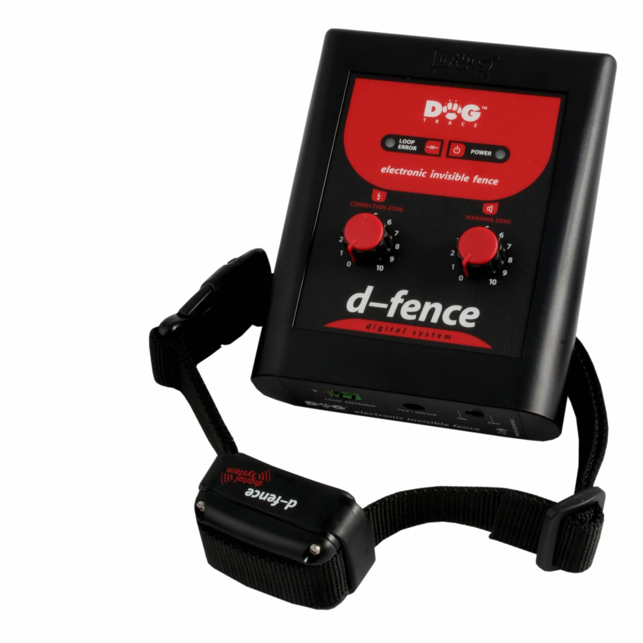 DOGtrace D-Fence 101 Clôture Invisible pour Chiens 600 m²