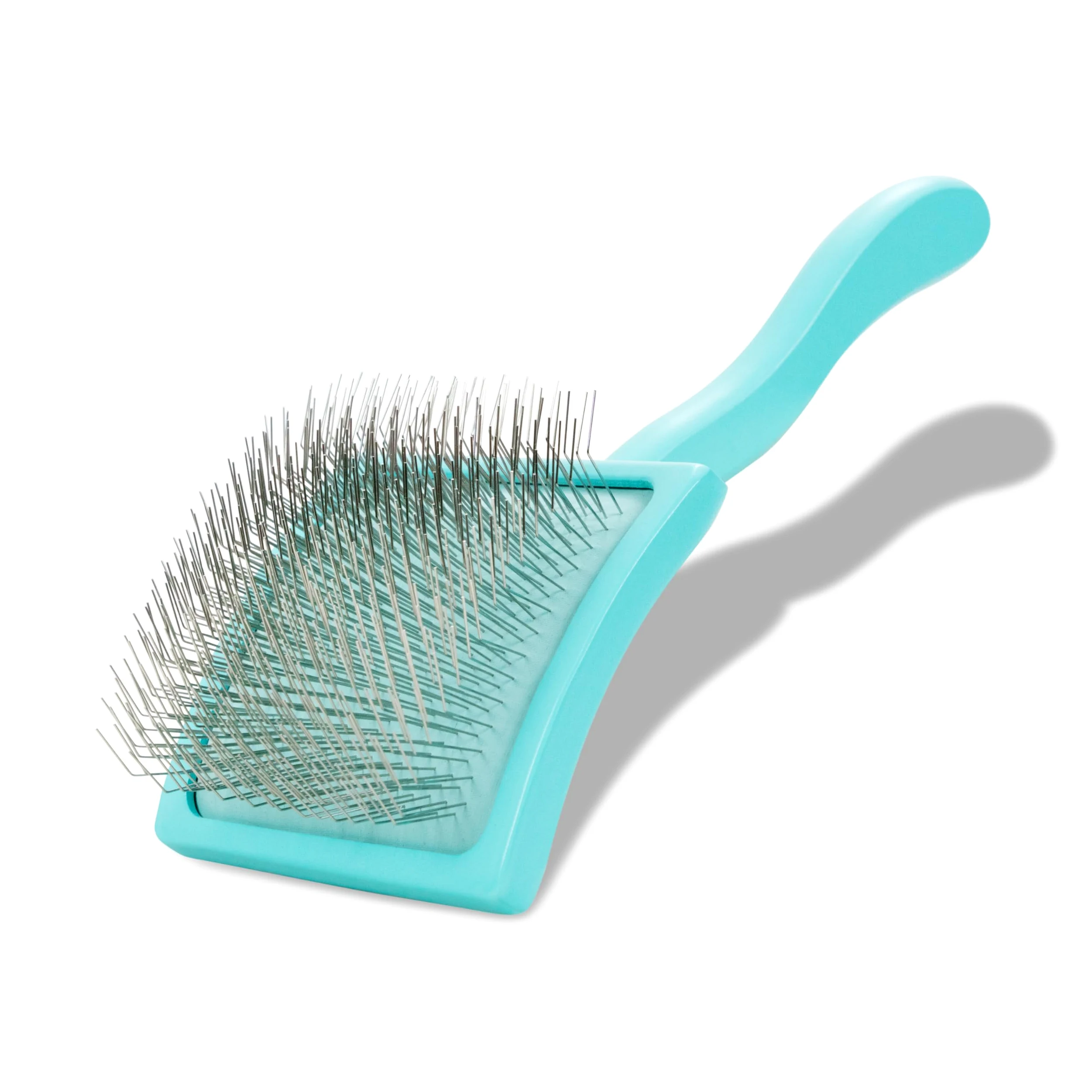 Chris Christensen Big G Brosse à démêler pour chiens (dorés, labradoodles, caniches), toilettez comme un professionnel, style démêlant en peluche, permet d'économiser du temps et de l'énergie, bleu