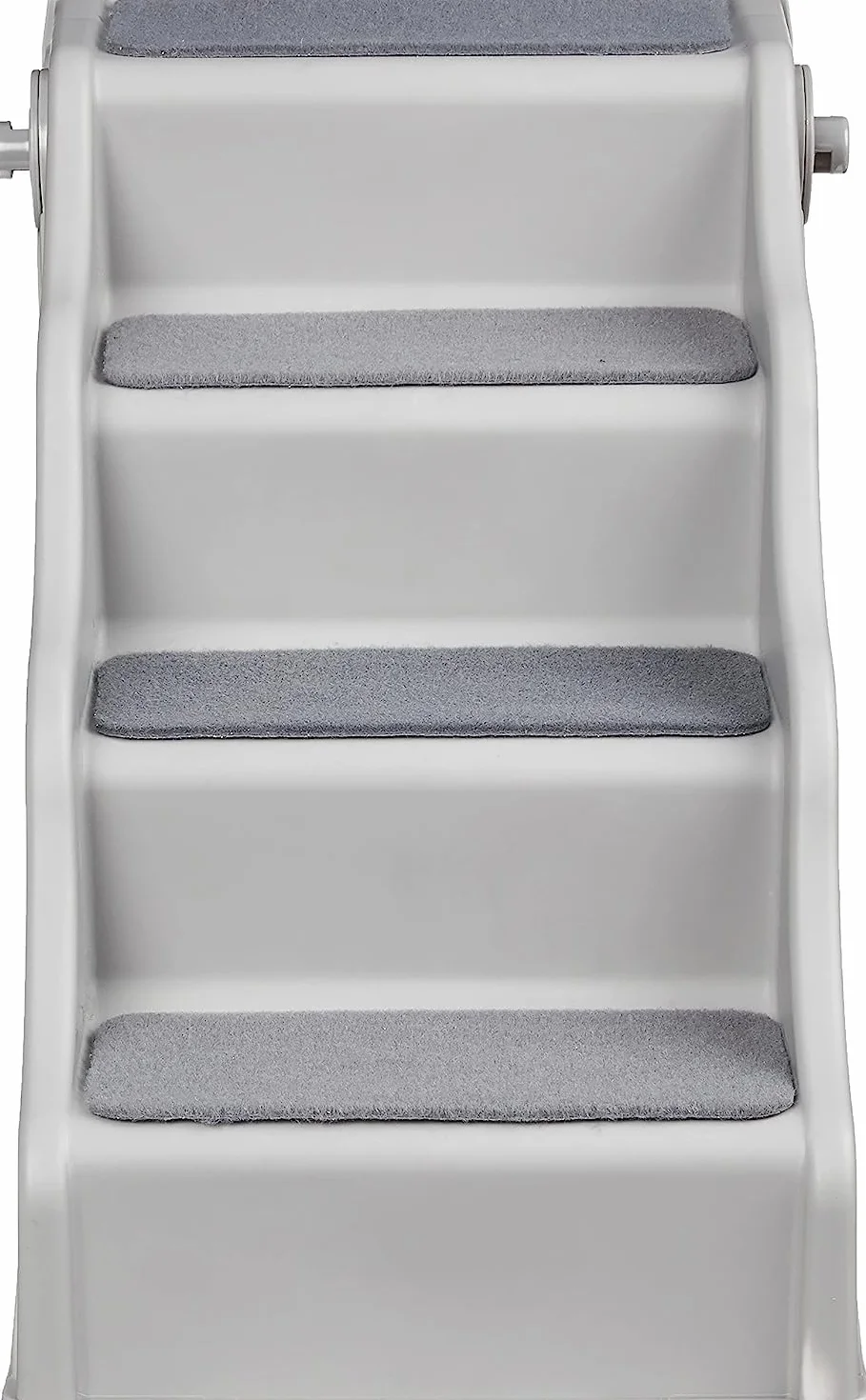 Amazon Basics Escalier pliable pour chiens et chats Gris 60.7 x 40.9 x 50.2 cm