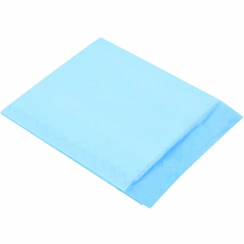 Tapis d’hygiène pour Chiens 100 pcs 45 x 33 cm Tissu Non tissé Absorbant éducateur propreté jetable Protection Sol pour Chiots Incontinence Dressage