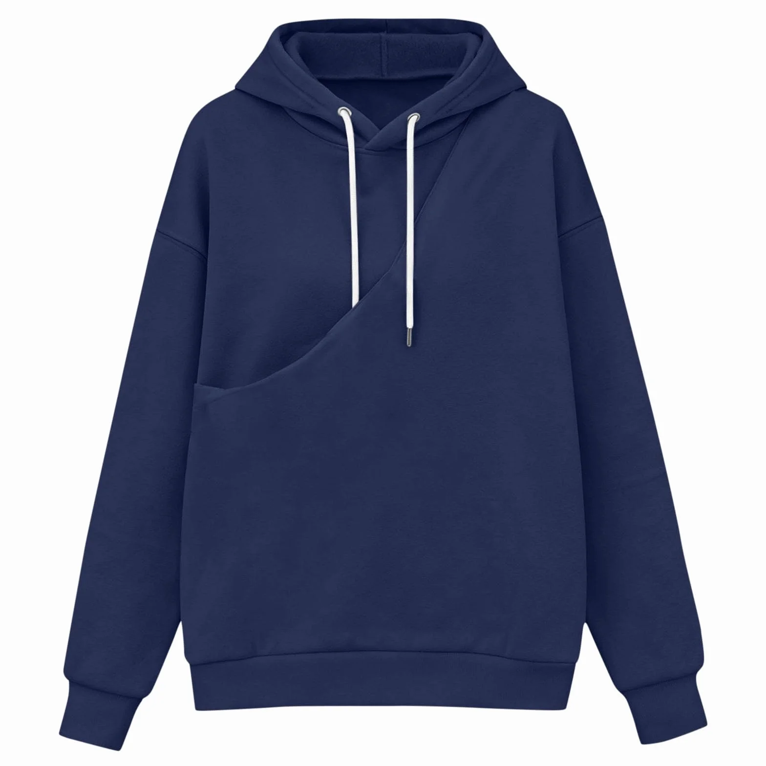 Sweat à capuche de transport homme polaire poche kangourou