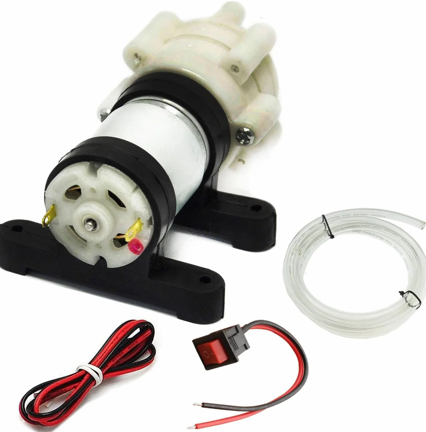 Mini pompe à amorçage automatique DC 6V-12V R385 pour aquarium, machine à thé, refroidissement par eau – Pompe à membrane micro vide