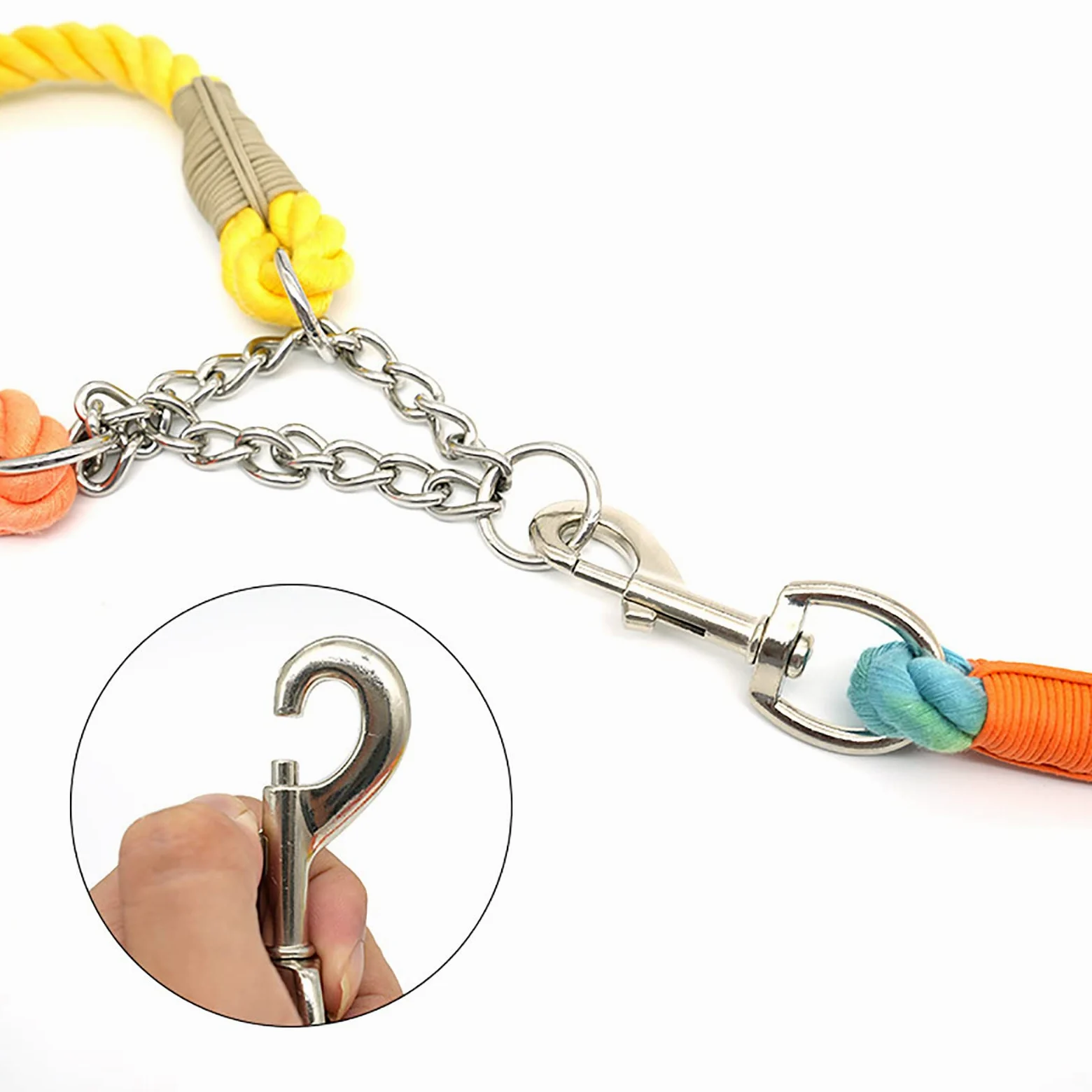 Generic Laisse pour Chien Longue pour Le Contrôle Laisses de Formation pour Grands Chiens Ou Chiens Moyens Corde de Formation Multifonctionnelle