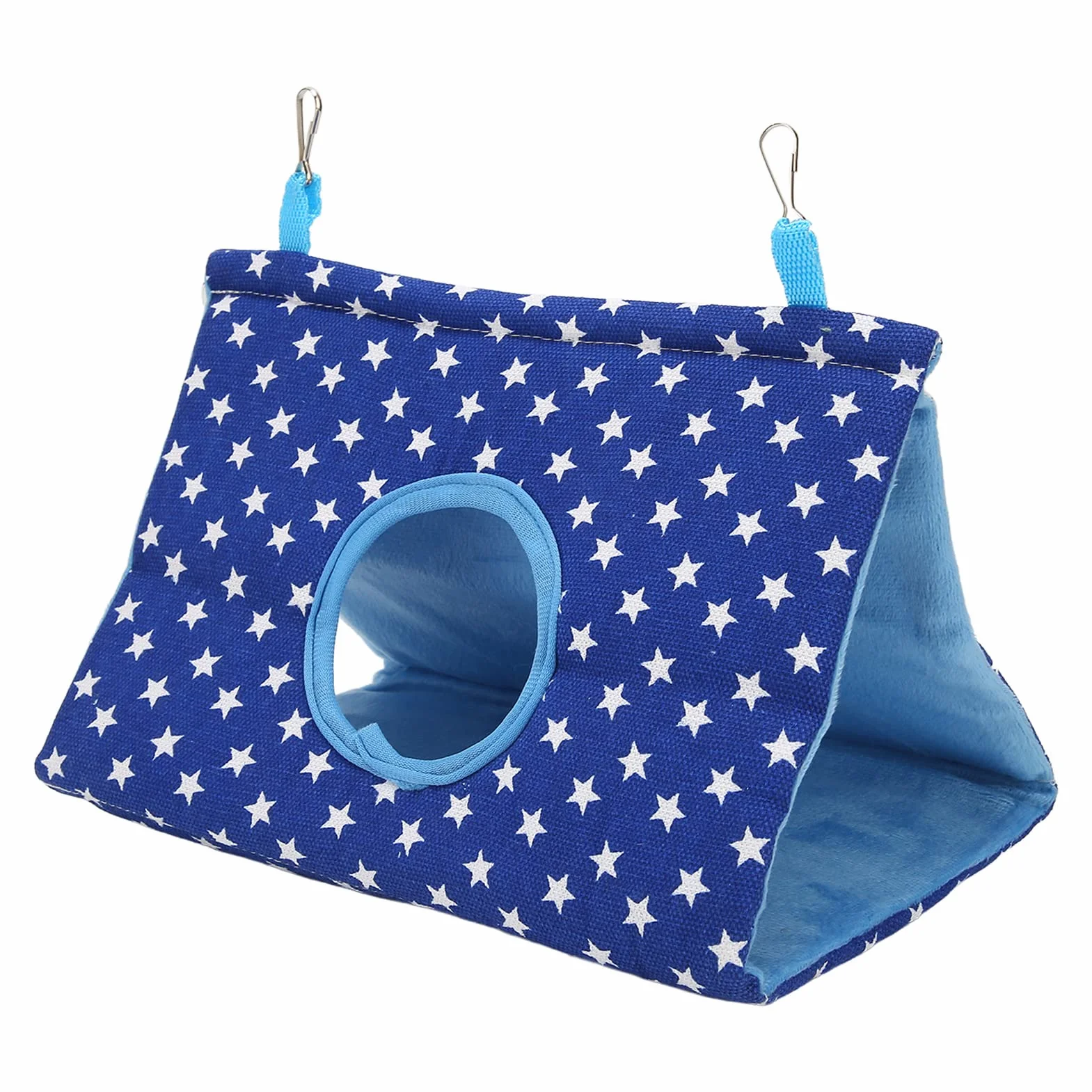 Tente Suspendue pour Oiseaux, Hamac Confortable en Flanelle pour Perruches, Coupe-Vent, Repos/Cacher/Jouer/Dormir (Tapez 2)