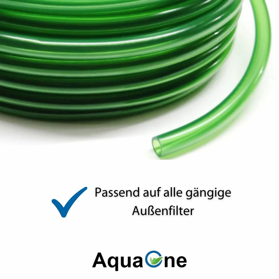 AquaOne Tuyau d'aquarium 16/22 mm 5 m I Tuyau d'aquarium de qualité supérieure Diamètre intérieur 16 mm I Tuyau d'arrosage flexible I Tuyau de pompe pour le nettoyage et le changement d'eau dans les