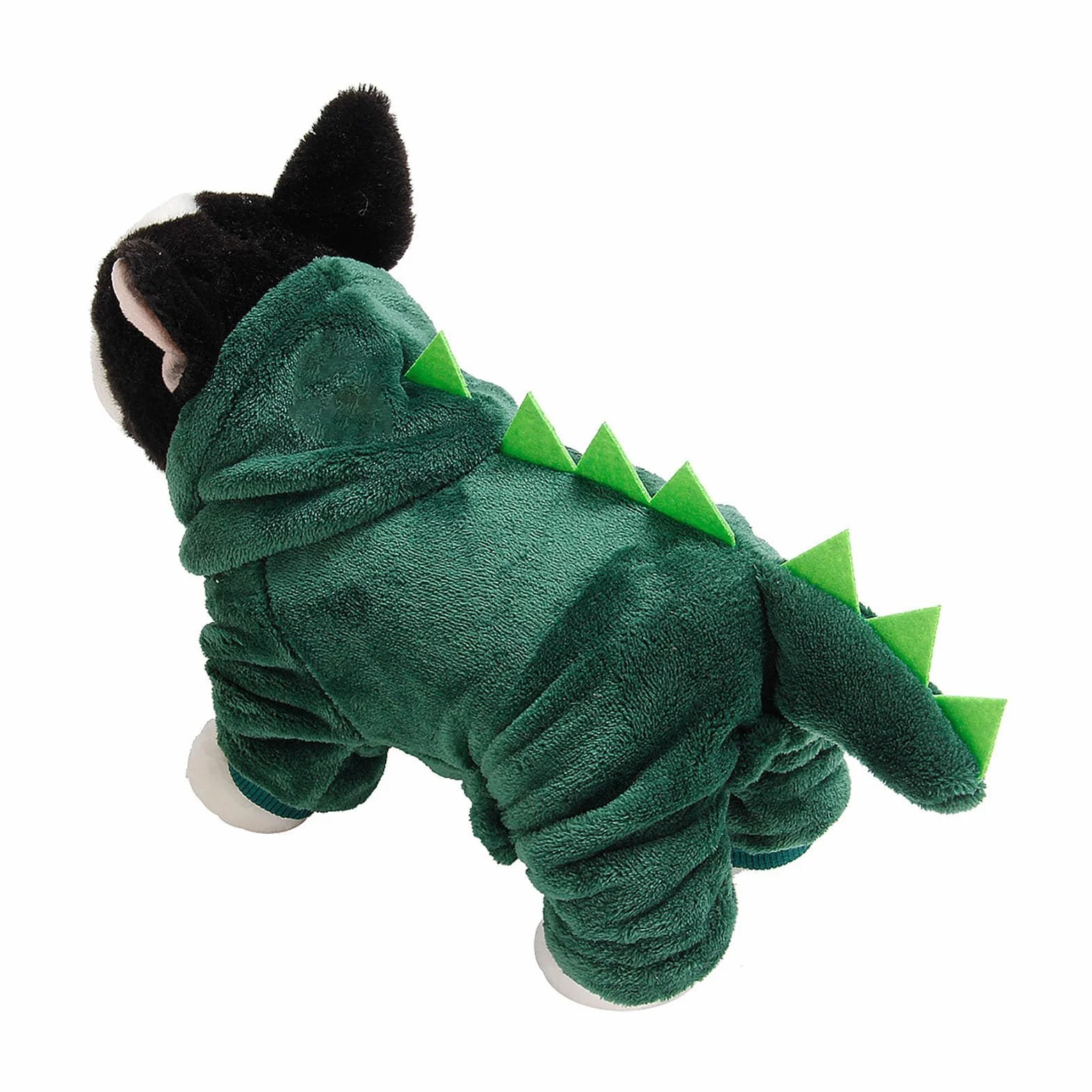 Sweats À Capuche Dinosaure Chat Chien Veste d'Hiver Douce Vêtements Chauds Animaux Compagnie Manteau Cosplay Petits Chiens Chats Noël Anniversaires