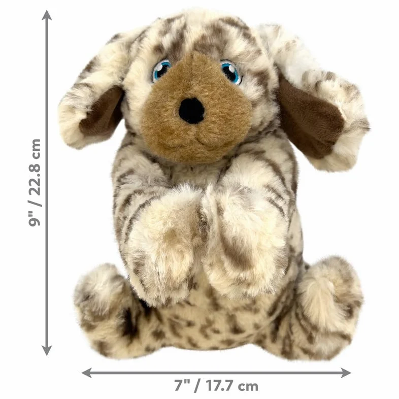 KONG Toughz Jouet en peluche durable pour chien – Jouet à mâcher doux durable, sûr et interactif pour les mâcheurs agressifs (chiot)