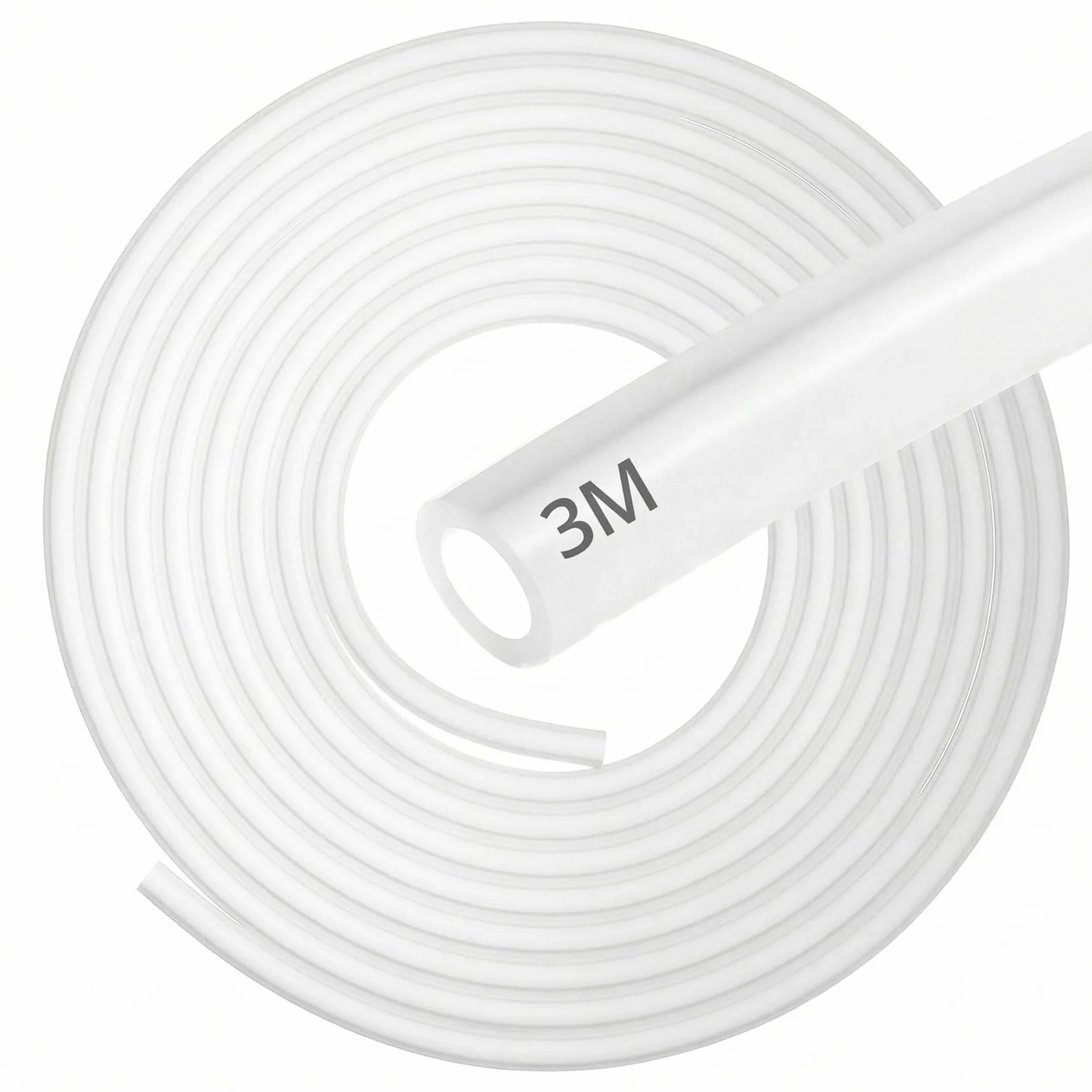 QWORK Tuyau CO2 aquarium 3 mètres 4mm ID 6mm OD transfert eau huile air