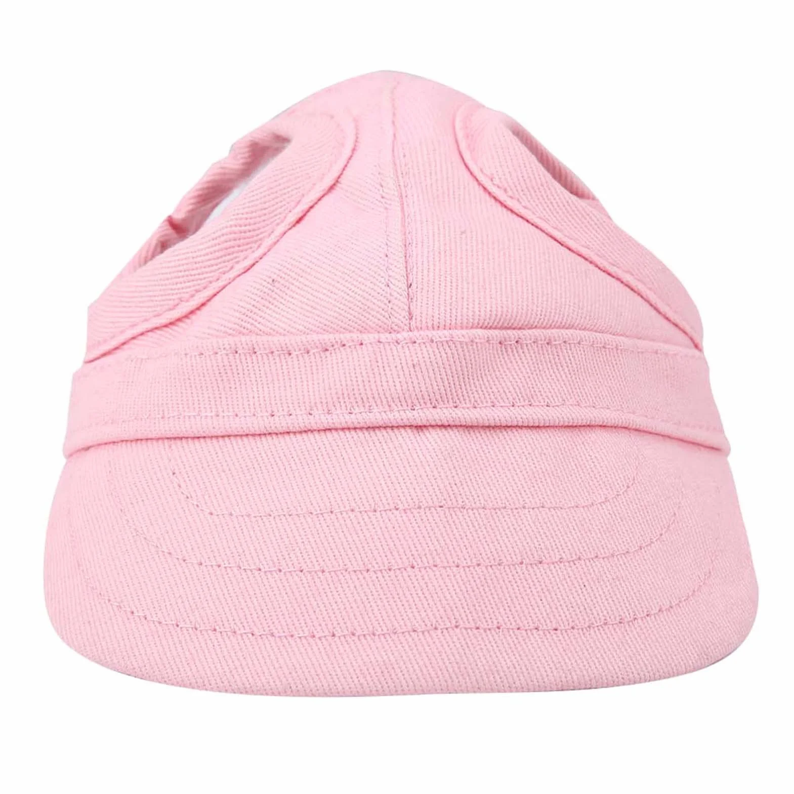 Casquette Baseball Réglable Chien Trous Oreilles Rose Taille M