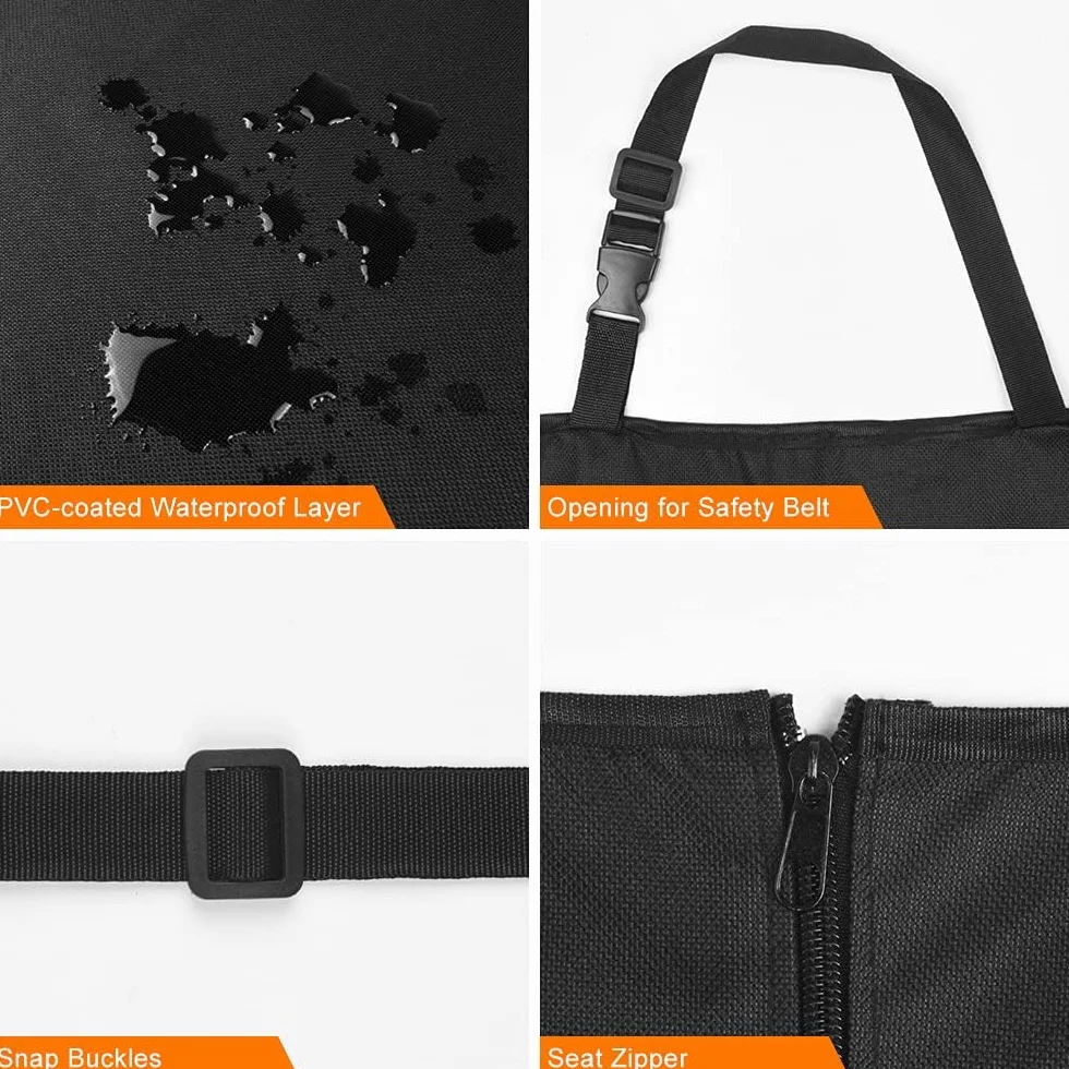 Housses de Siège de Voiture pour Chien 145x125 cm Protecteur Siège Arrière Imperméable Antidérapant