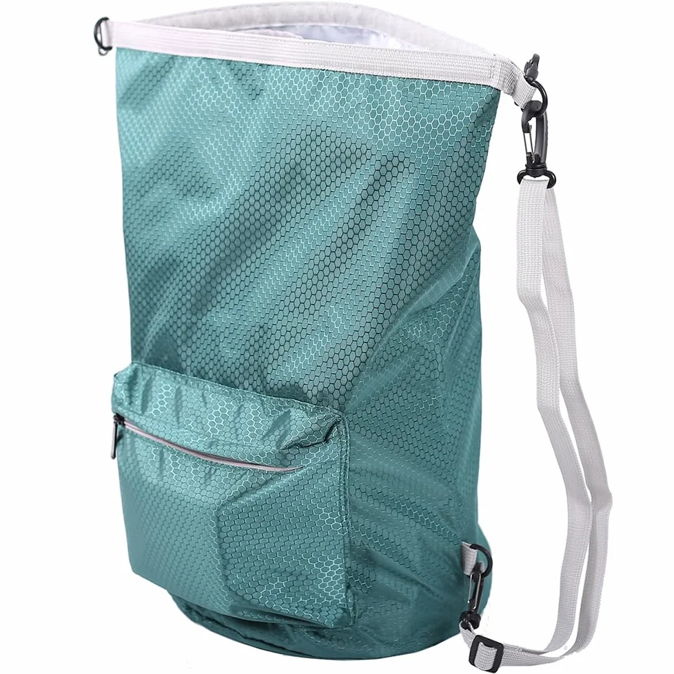 Retournez l'image pour zoomer Sac de voyage et transport de croquettes pour chien, 42 tasses de 10 L, poche avant et bandoulière
