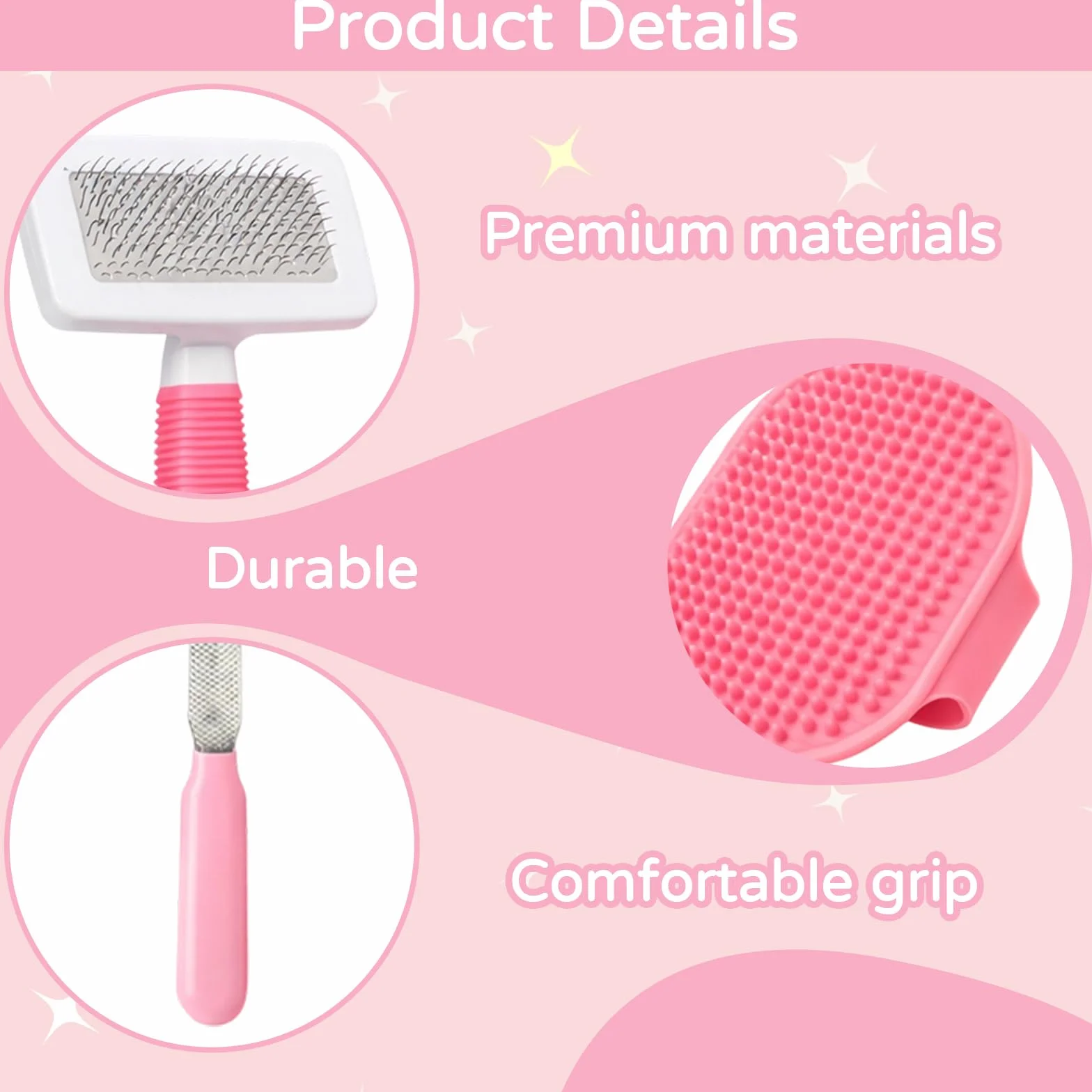 Lot de 9 brosses de toilettage pour lapin rose coupe-ongles tondeuse petits animaux