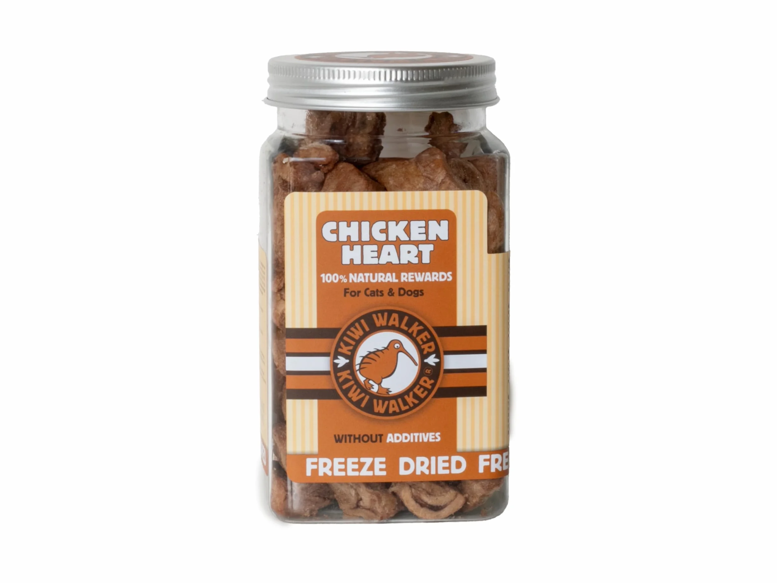Friandises lyophilisées pour chiens cœur de poulet 1 paquet