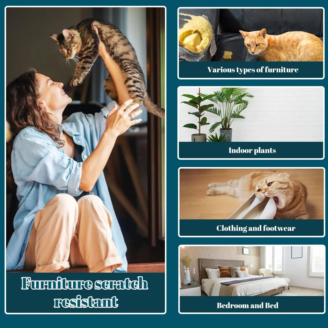 EIHI Spray Répulsif Chat Anti-Griffage 120ML Protecteur Meubles Anti-Rayures