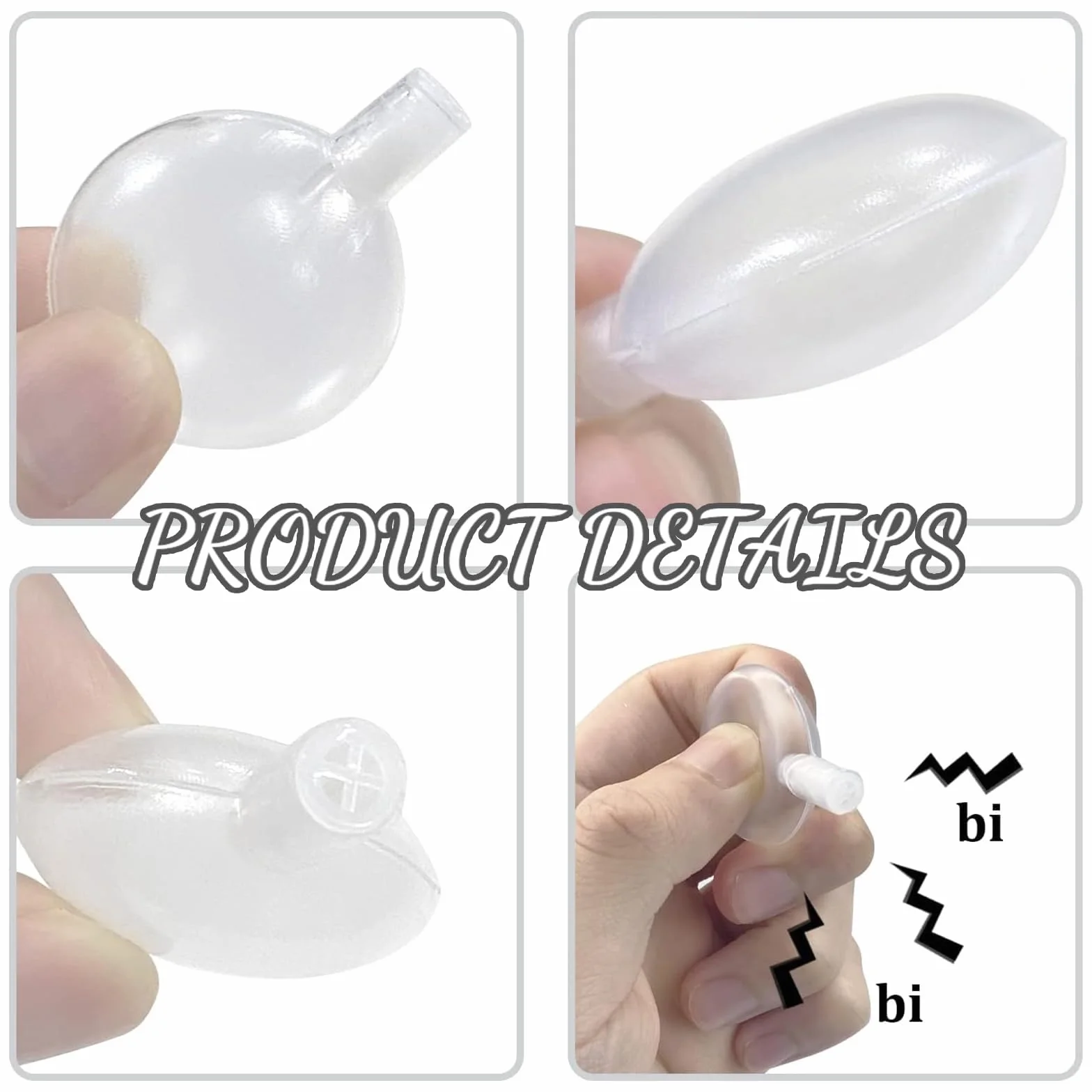 35 mm Remplacement Jouet Squeakers Sifflets Couineurs pour Chiens 6 Pièces