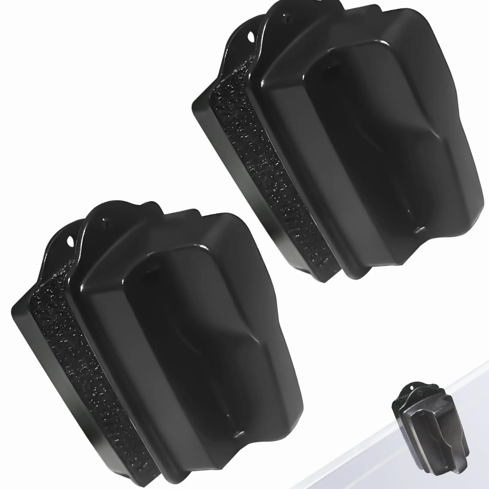 Brosses magnétiques de nettoyage pour vitres d'aquarium Lot de 2 ≤ 15 mm