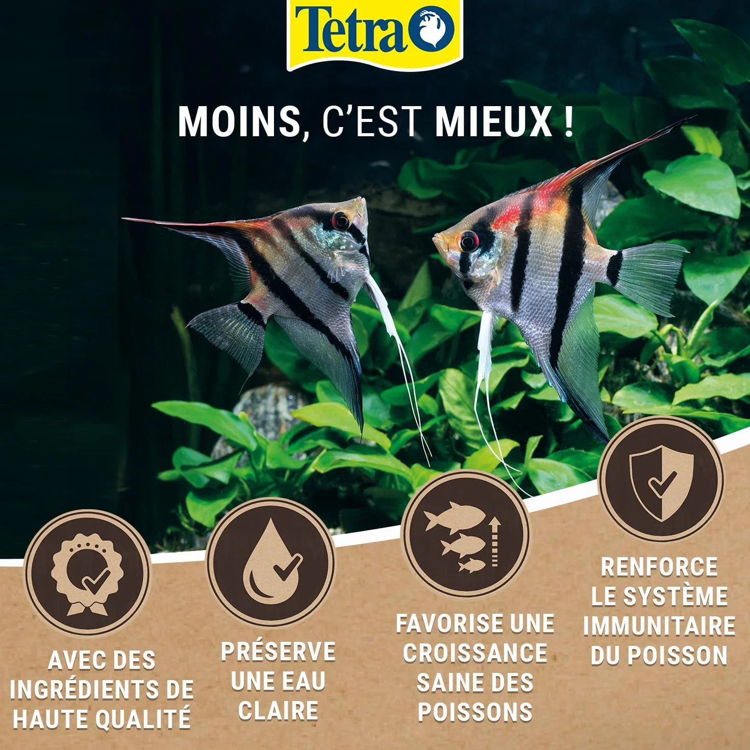 TetraMin Aliment pour Poissons d'ornement 500 ml