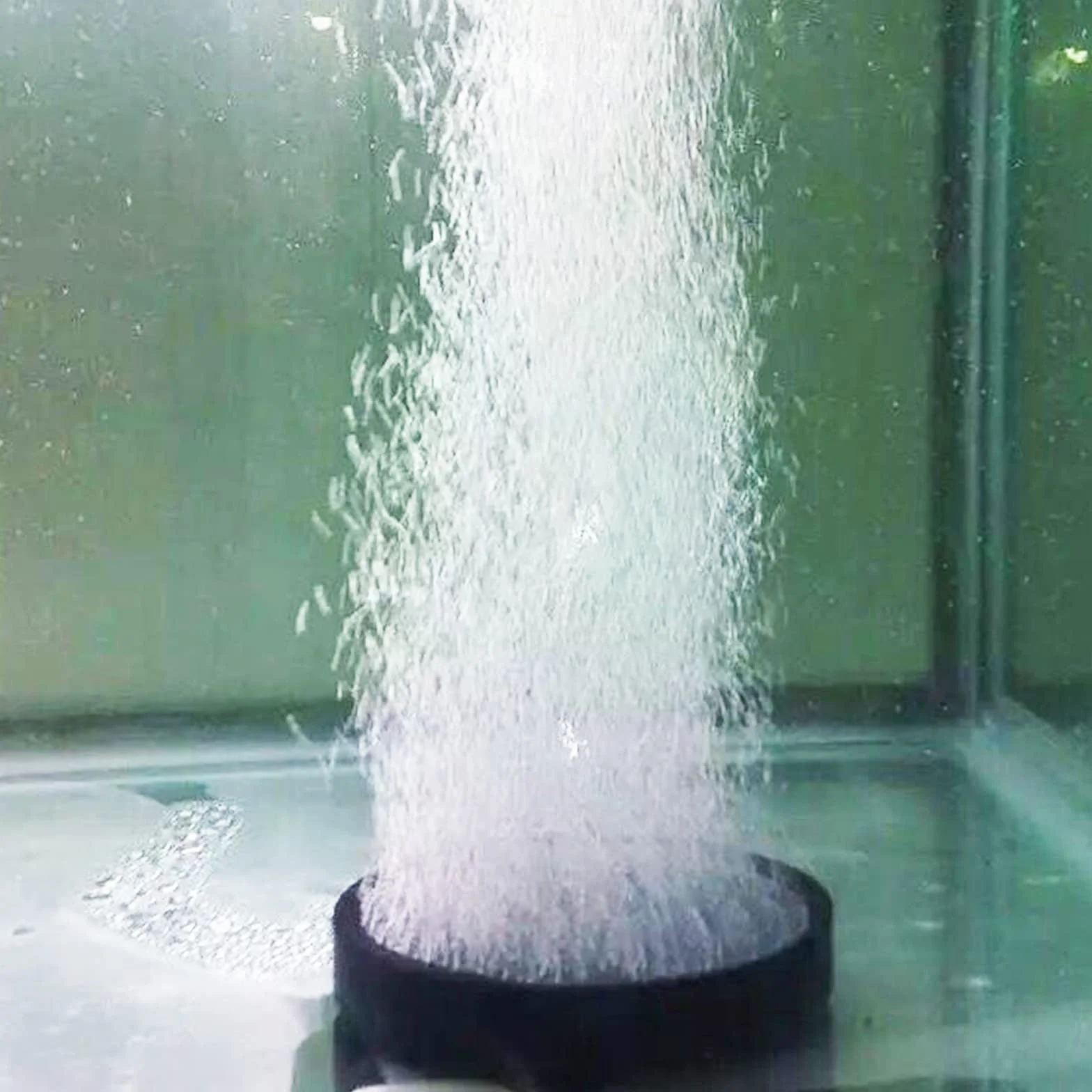 Pierre à Bulles pour Aquarium 2 Pièces, Diffuseur Oxygène pour Poissons