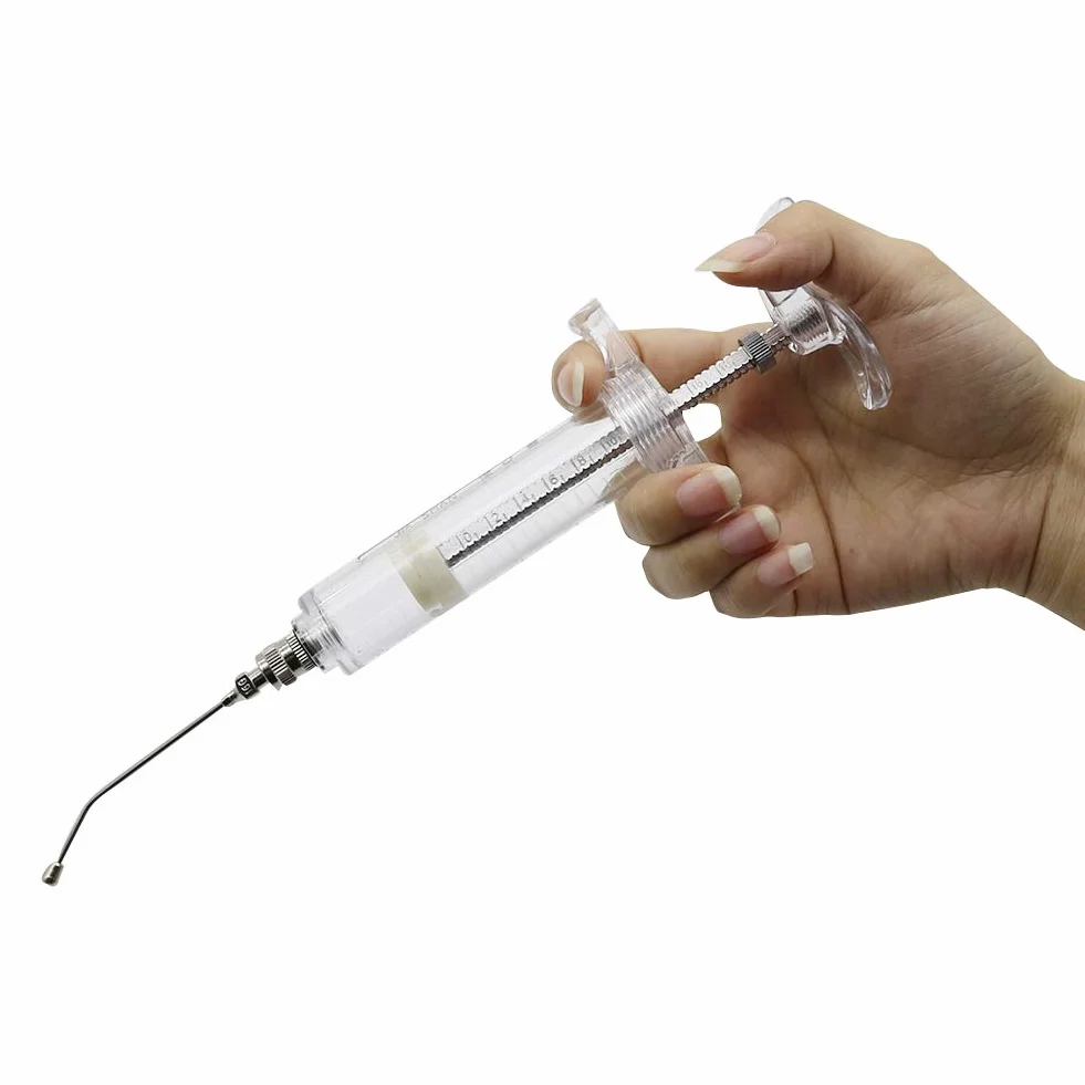 Seringue d'alimentation pour bébé oiseaux avec 6 tubes de gavage incurvés 20ML