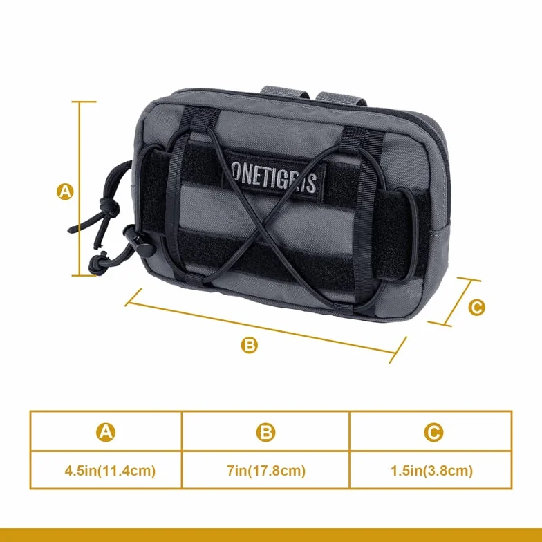 OneTigris EDC Pouch Sac à Dos Horizontal pour Chien