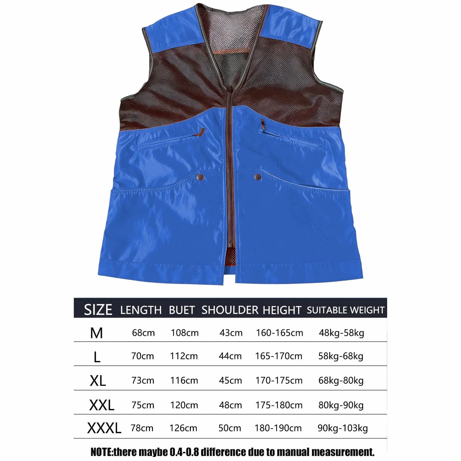 Gilet de Dressage pour Chien XXL avec Poches, Veste Multifonctionnelle en Nylon