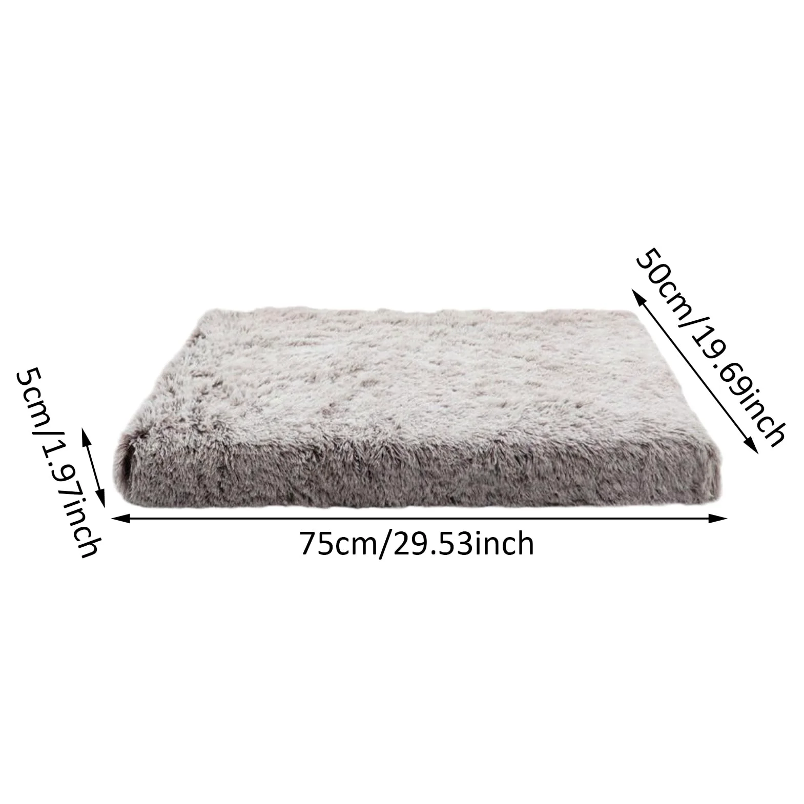 Coussin Chauffant pour Chats Coussin en Peluche | Tapis Autochauffant Pour Animaux De Compagnie Pour Le Confort Intérieur Le Repos Et Le Sommeil à La Maison Avec Chaleur En