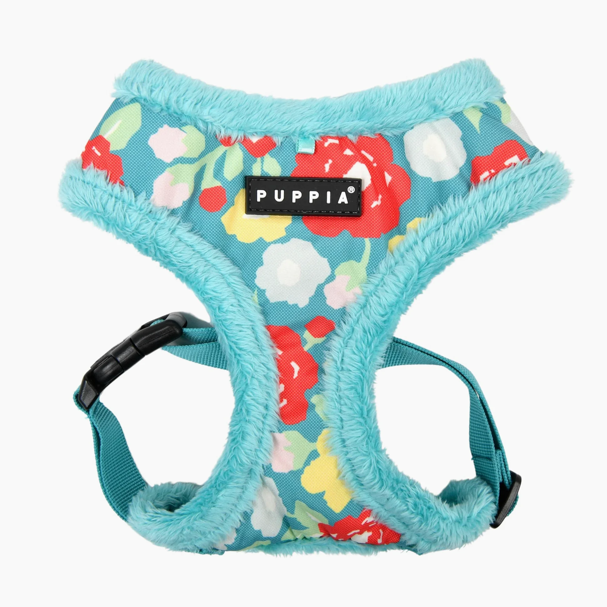 Puppia Alyssa Harness A/Aqua/S