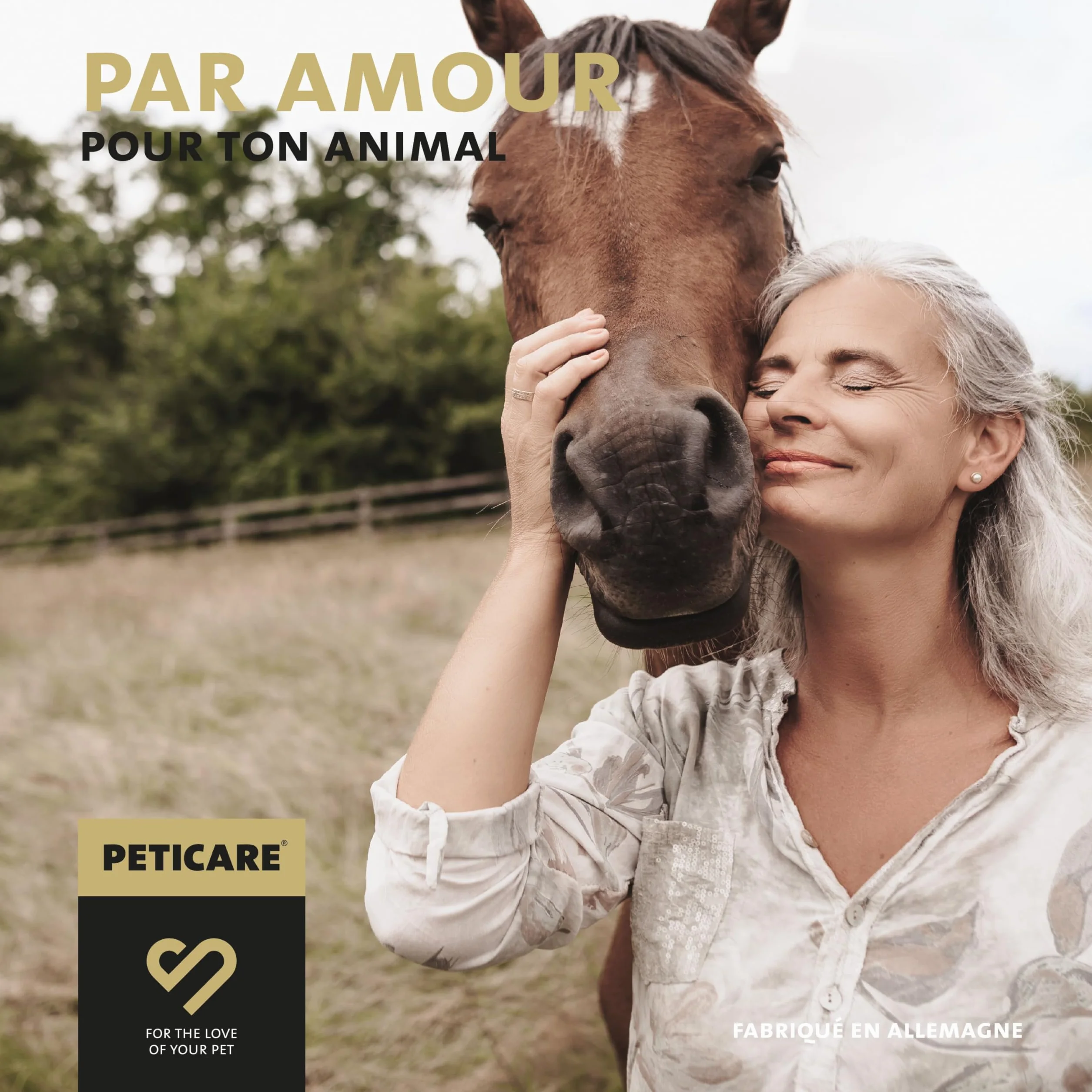 Peticare Soin Spécial pour Chevaux | pour eczéma Estival, dermatite et démangeaisons | Favorise la régénération de la Peau avec Le système PRS® à libération prolongée – petHorse Health 2000