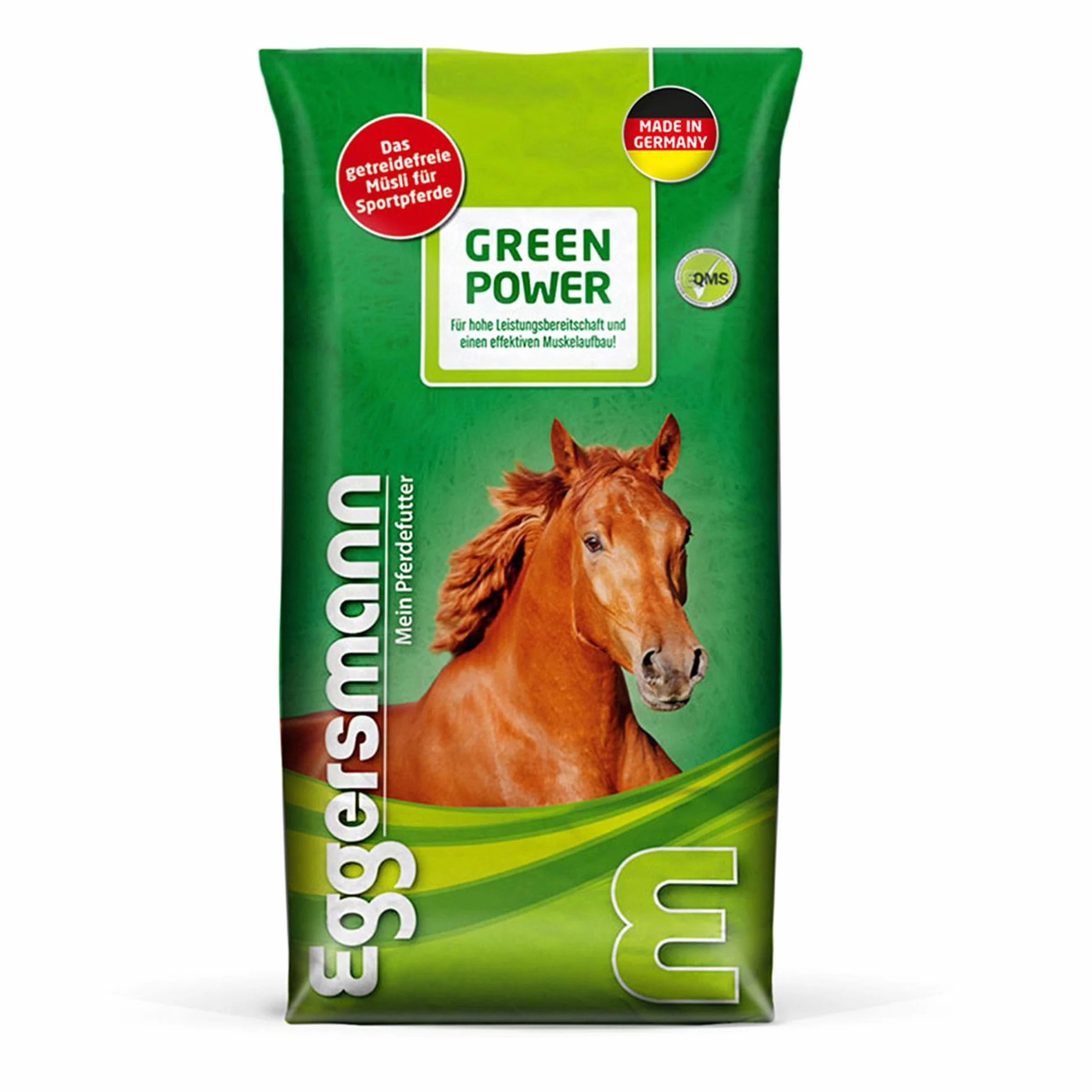 Eggersmann Green Power Nourriture naturelle pour chevaux sans céréales