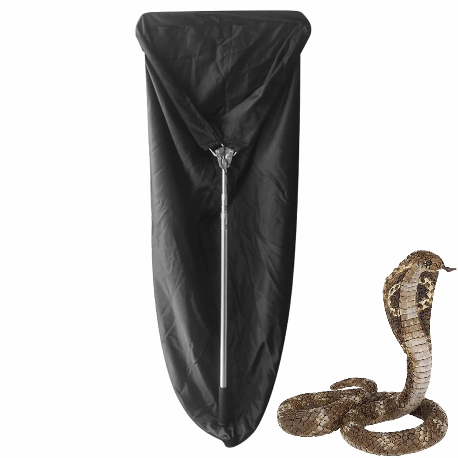 Sac pour reptile serpent – Sac de chasse télescopique pour transport et capture