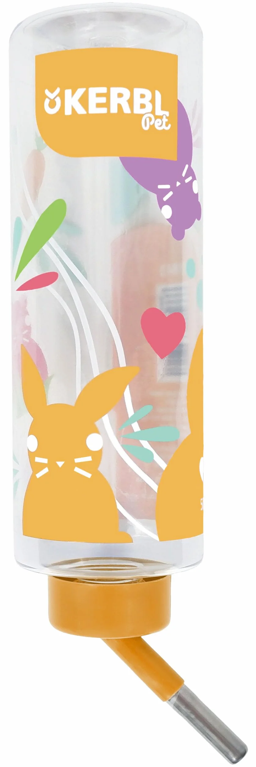 Kerbl Pet Bouteille d'eau, 500 ML, pour Lapin, Rongeur, Plastique
