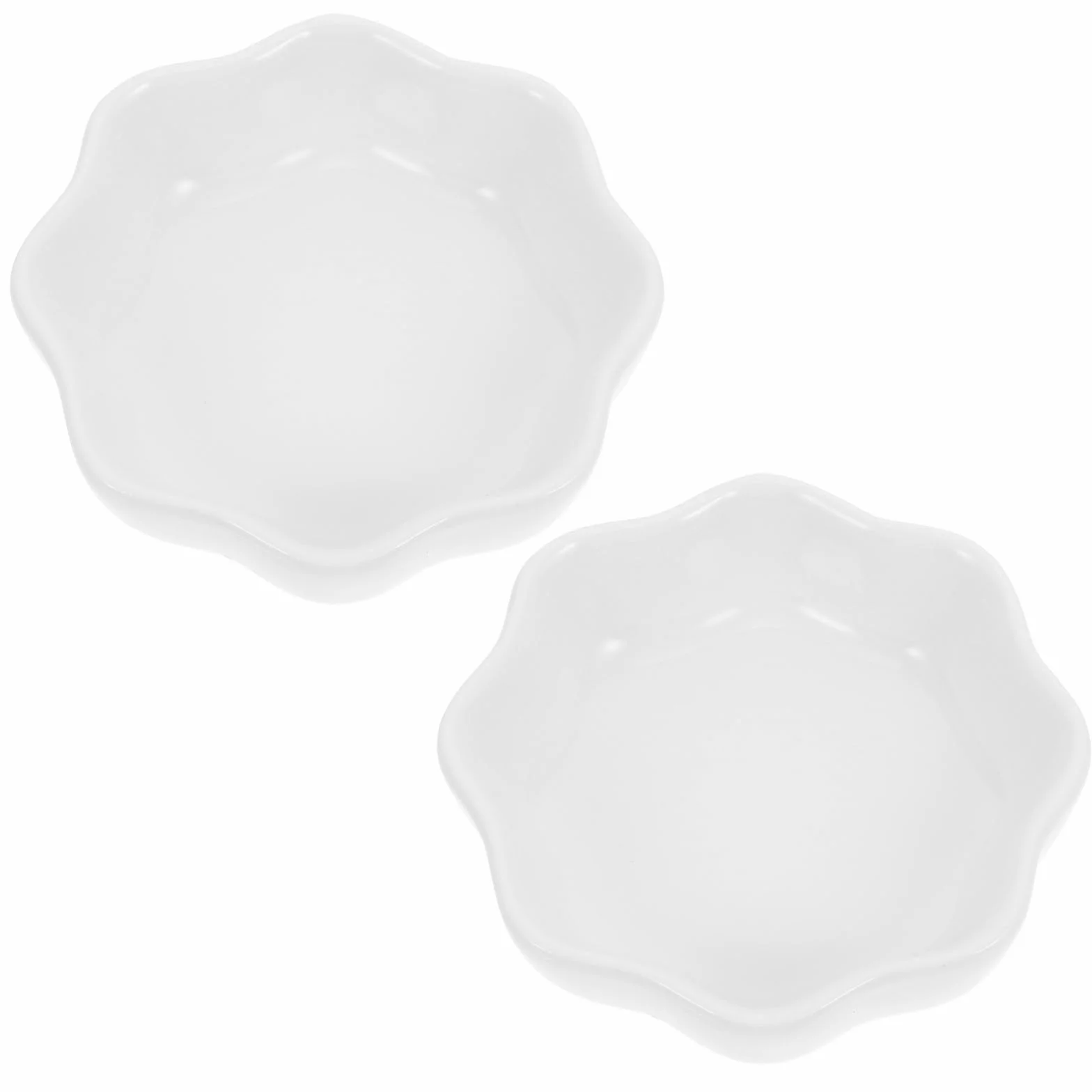 Gamelles en Céramique Blanche pour Hamster Lot de 2 Anti-Renversement