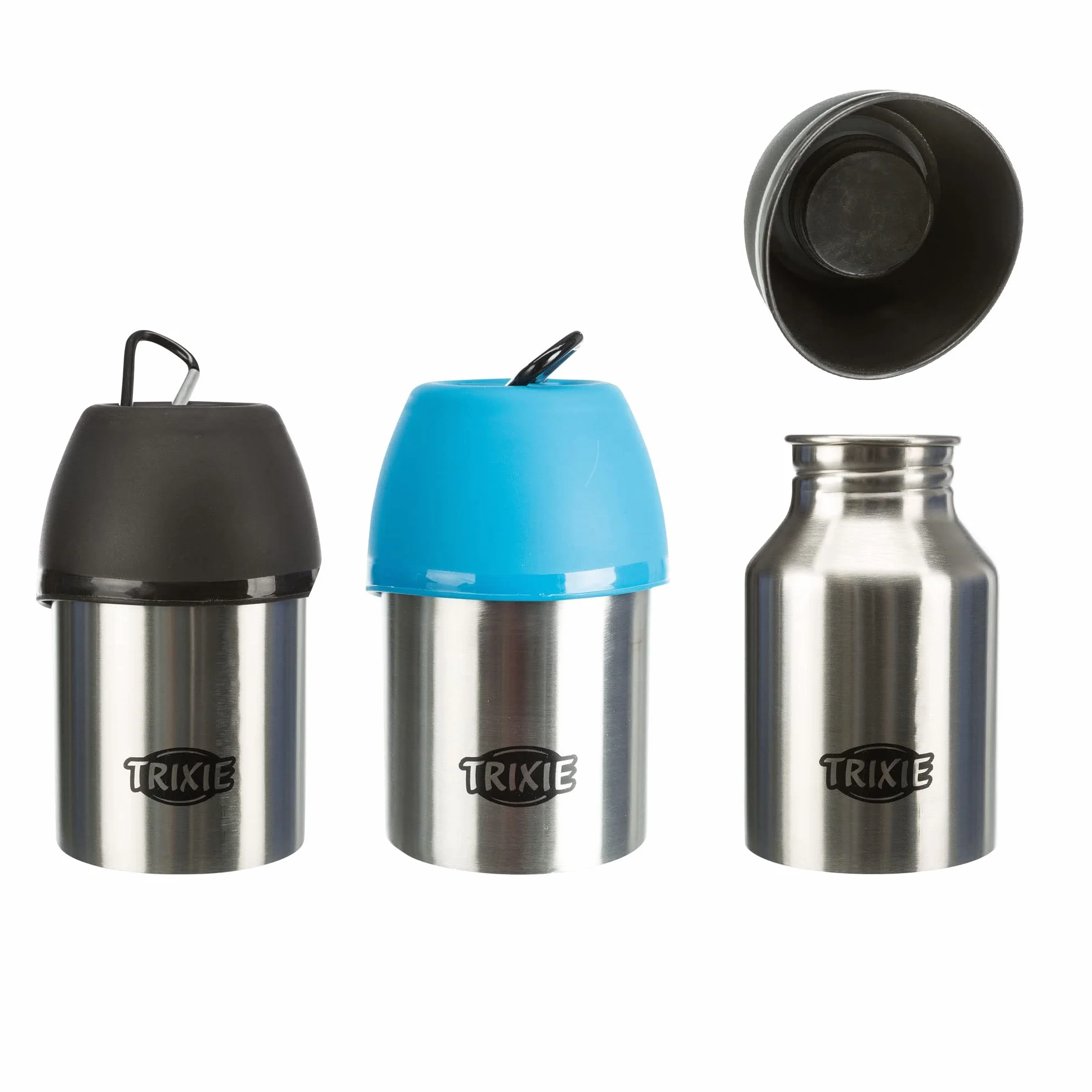 Trixie Gourde avec Écuelle Acier Inoxydable/Plastique 750 ml