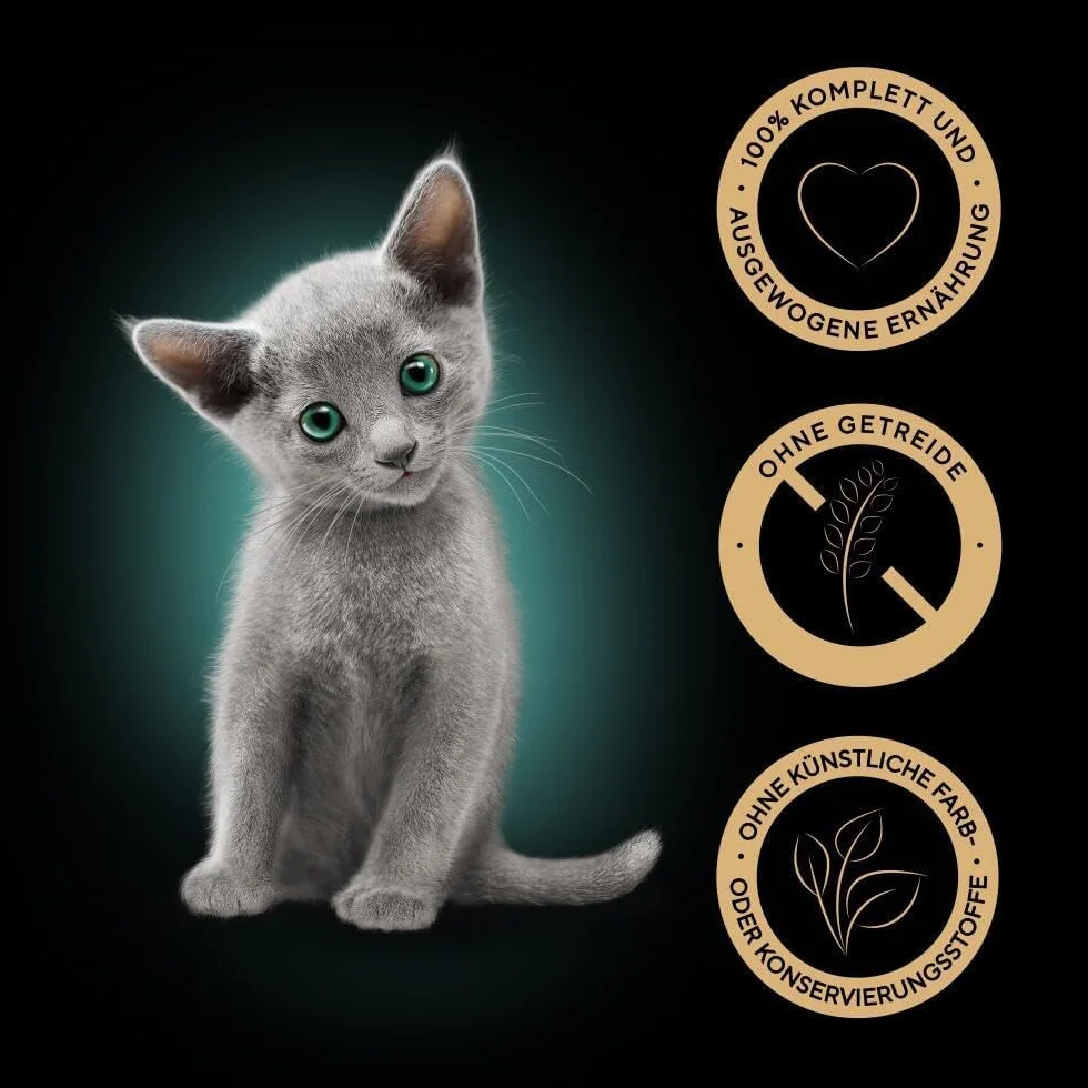 Sheba Nourriture Humide pour Chatons dans Un Sachet portionné - Variété Fine avec Saumon (MSC) et Poulet en Sauce - Multipack - 40 x 85 g