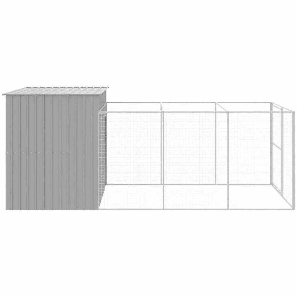 Niche pour chien gris clair 214x457x181 cm