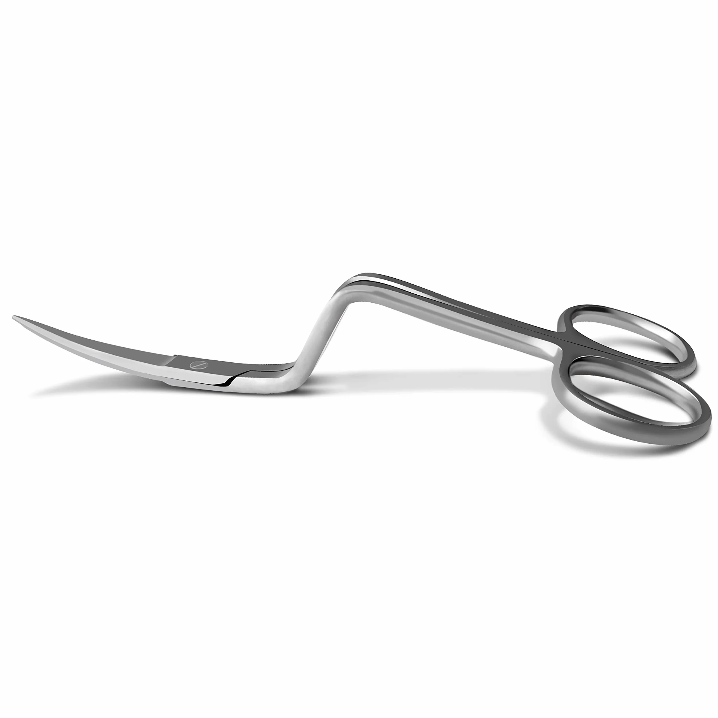 Ciseaux doubles incurvés de 15,2 cm – Qualité professionnelle, ciseaux de précision multi-usages pour travaux manuels, broderie et toilettage de chiens