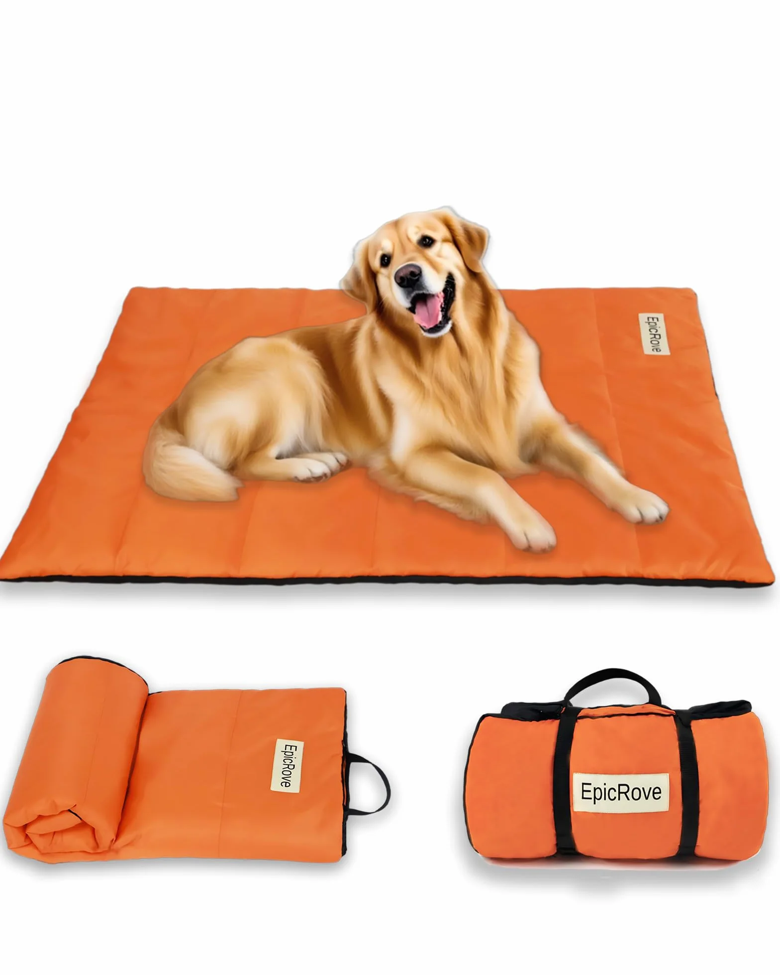 RovePad Base Tapis pour Chien imperméable 110 × 68 cm antidérapant Lavable en Machine résistant aux Griffes