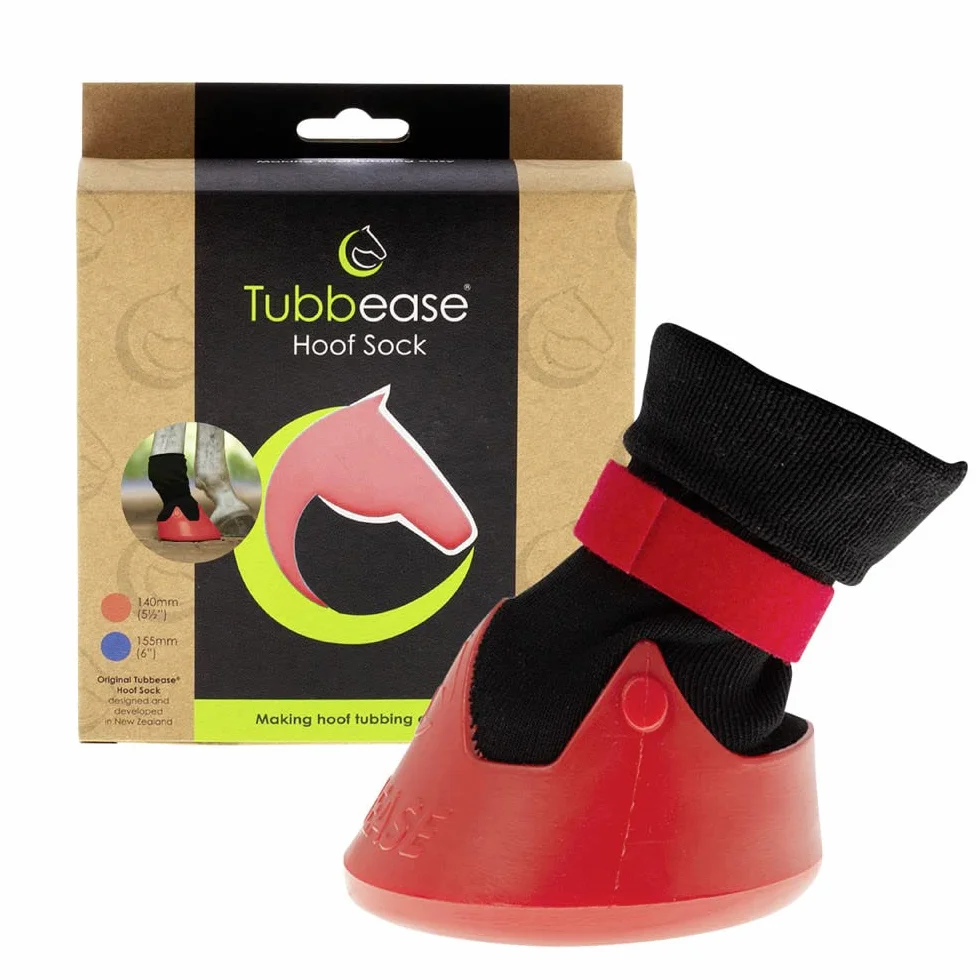 Kerbl Tubbease Chaussures de traitement pour sabots de cheval Rouge Taille M