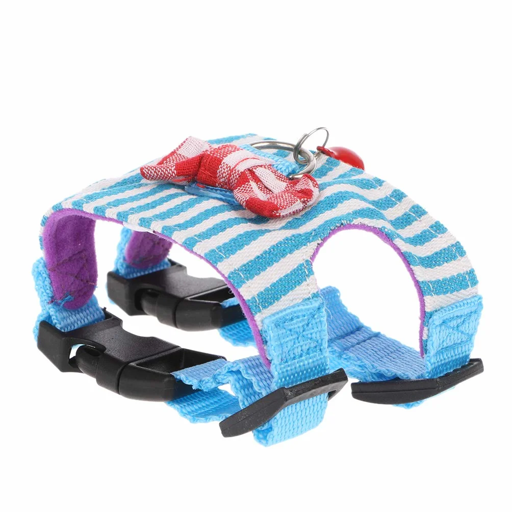 Ensemble de Laisse de Harnais de Lapin Hamster pour Sangle de Poitrine pour Petit Animal Furet